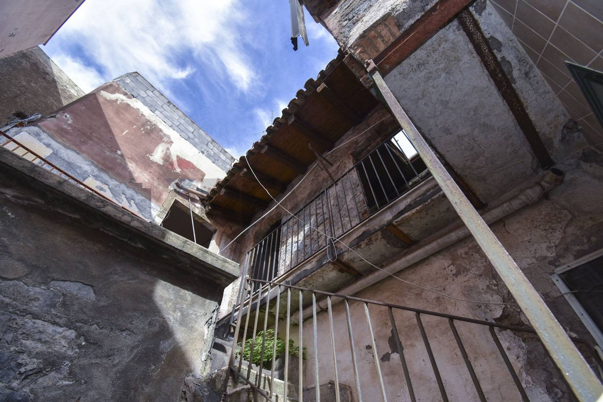 Edificio all'aperto