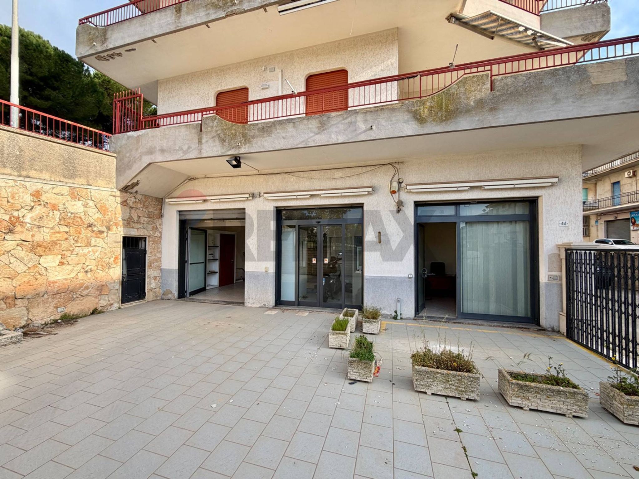 Edificio all'aperto