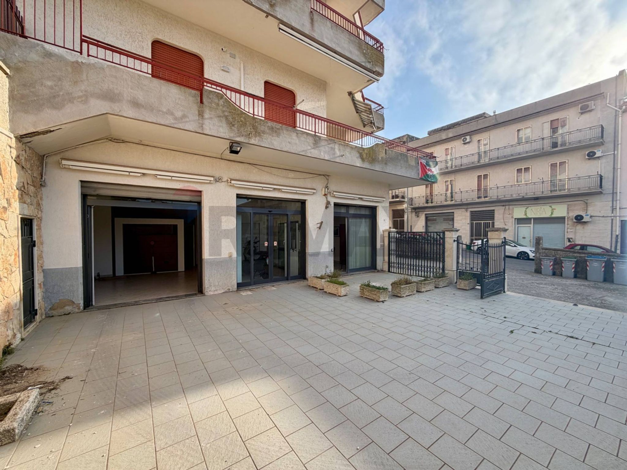 Edificio all'aperto