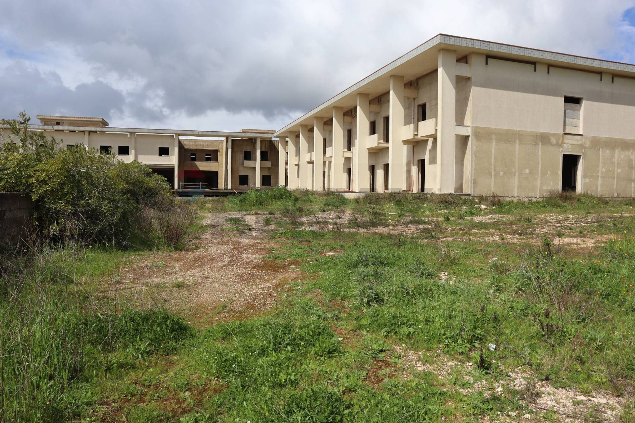 Edificio all'aperto