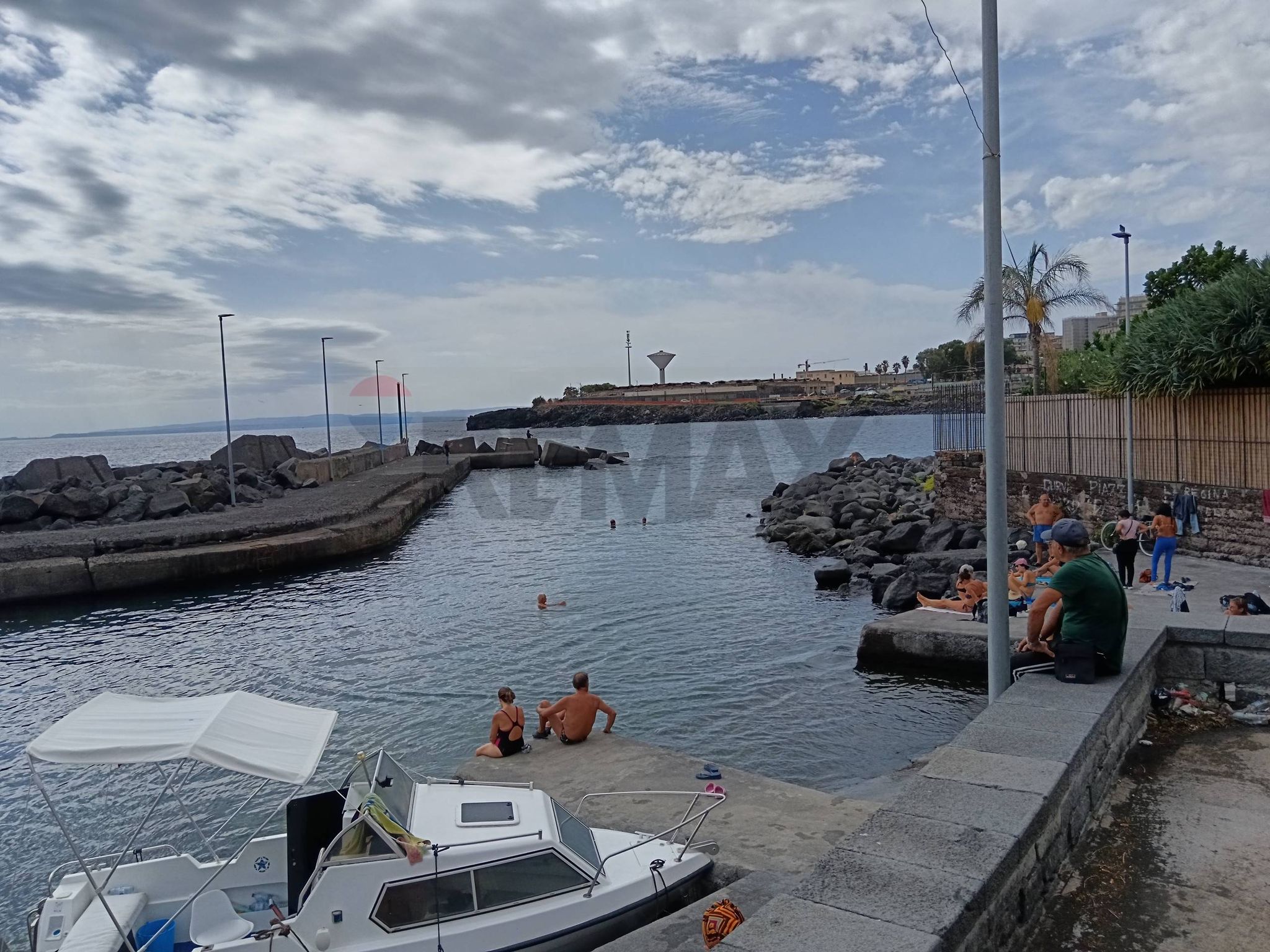 Vista dell'acqua