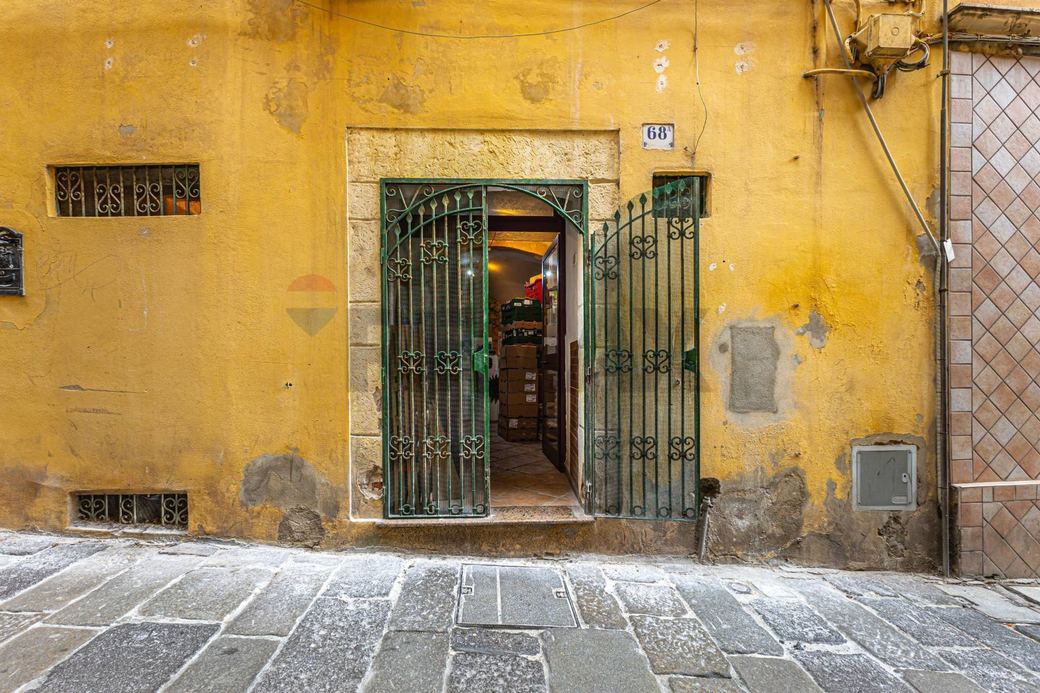 Edificio all'aperto