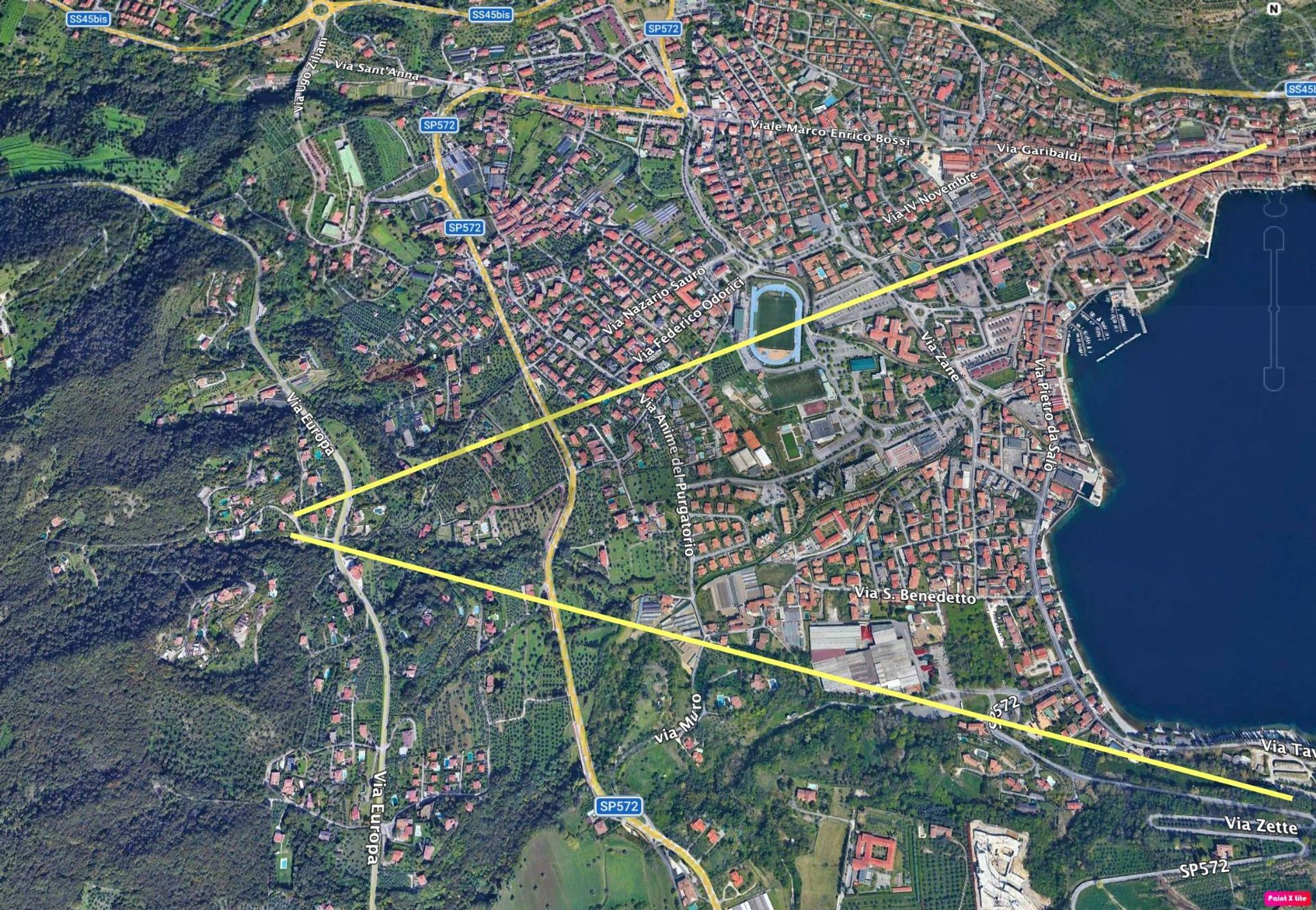 Posizione della mappa