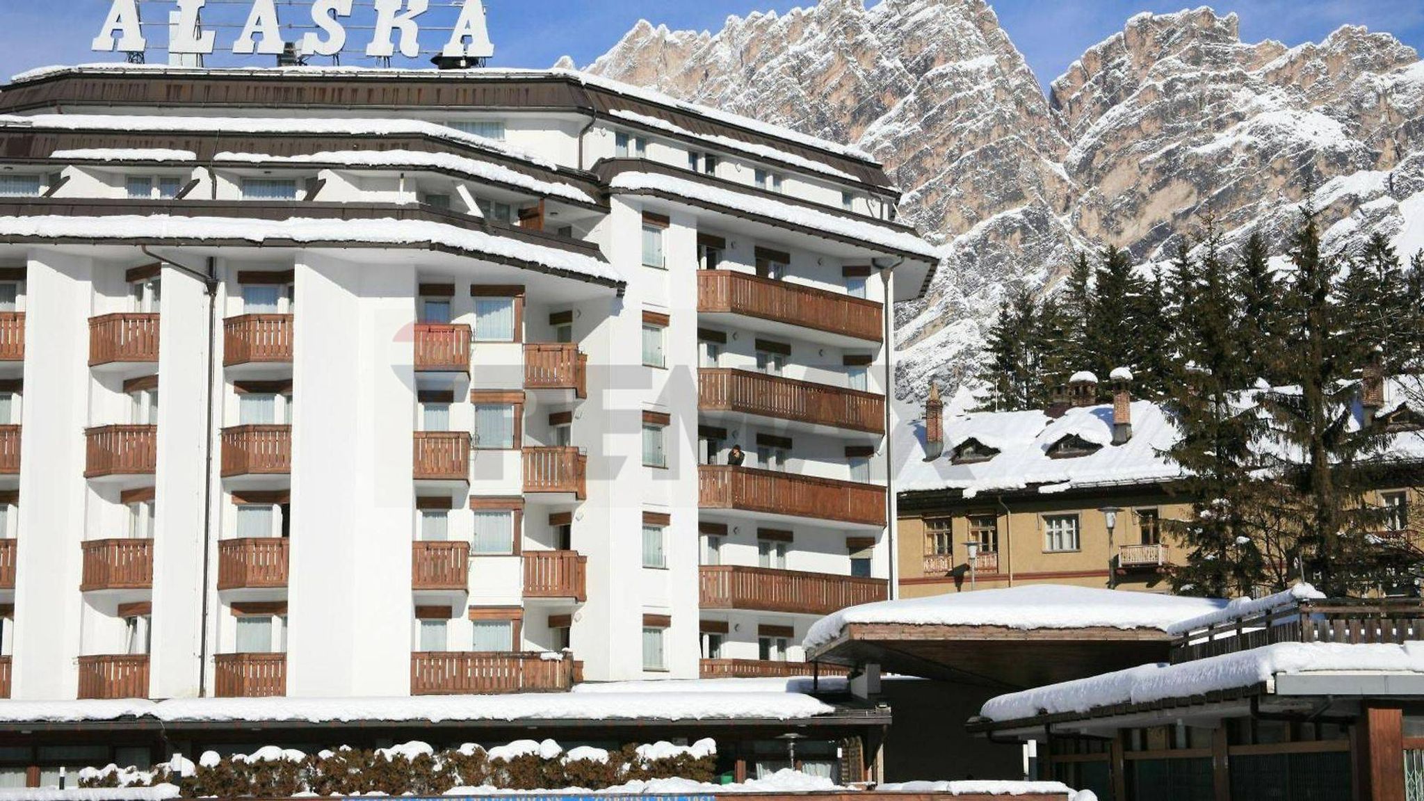 Edificio all'aperto