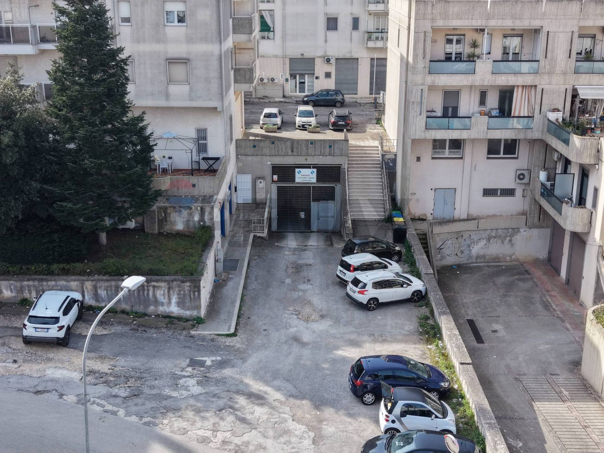 Edificio all'aperto