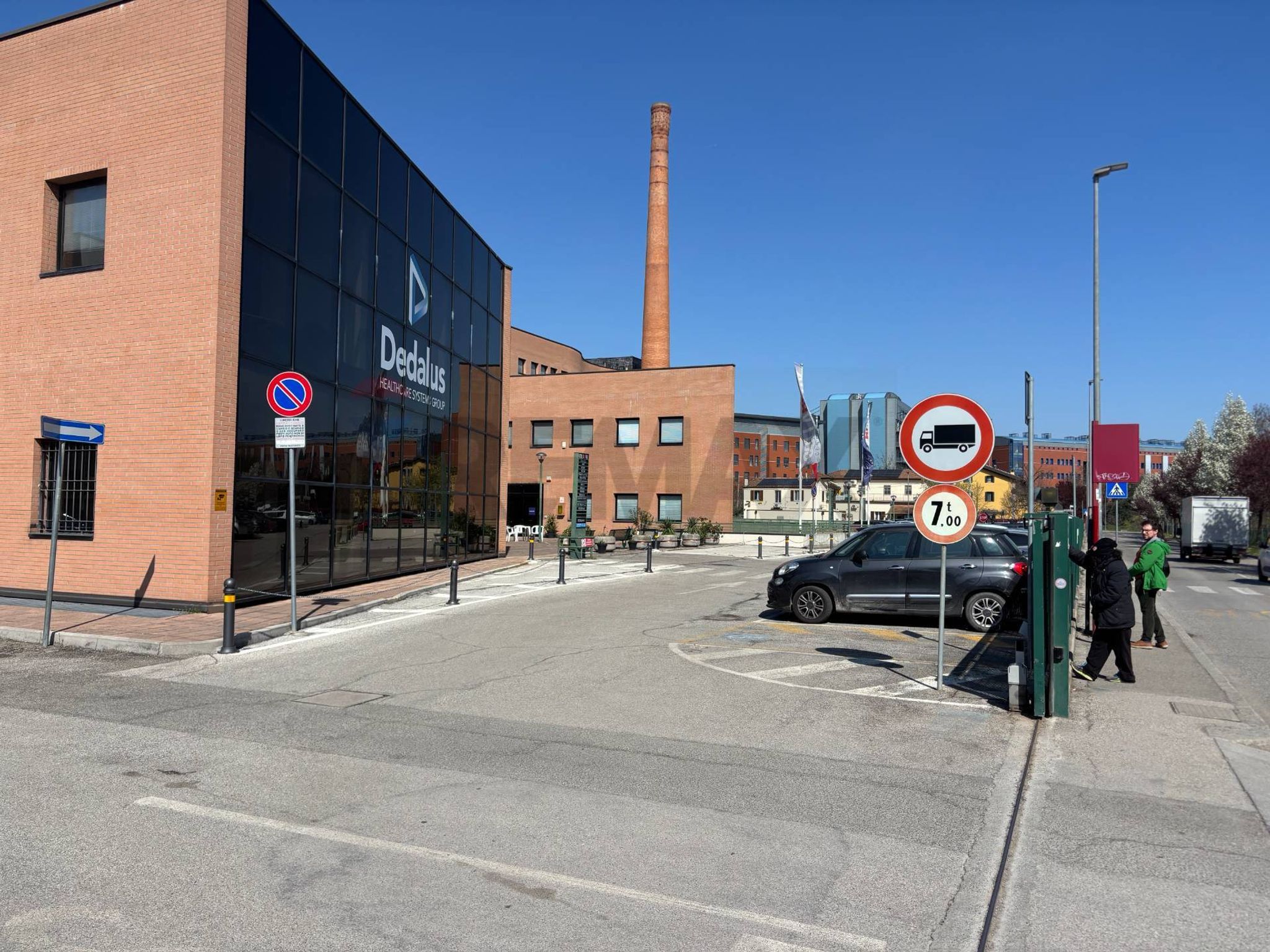 Edificio all'aperto