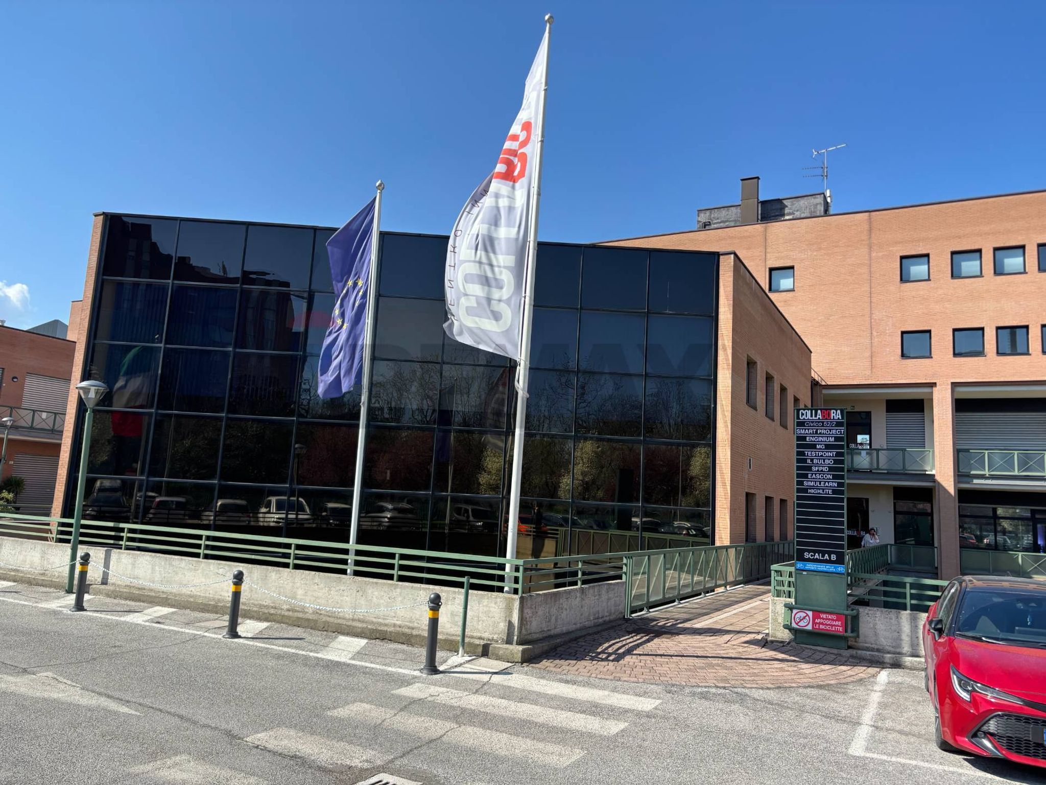 Edificio all'aperto