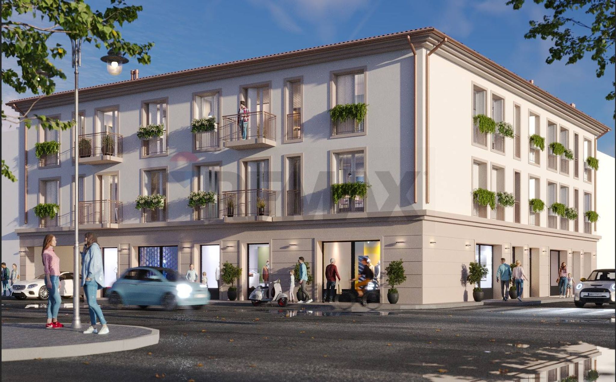 Edificio all'aperto