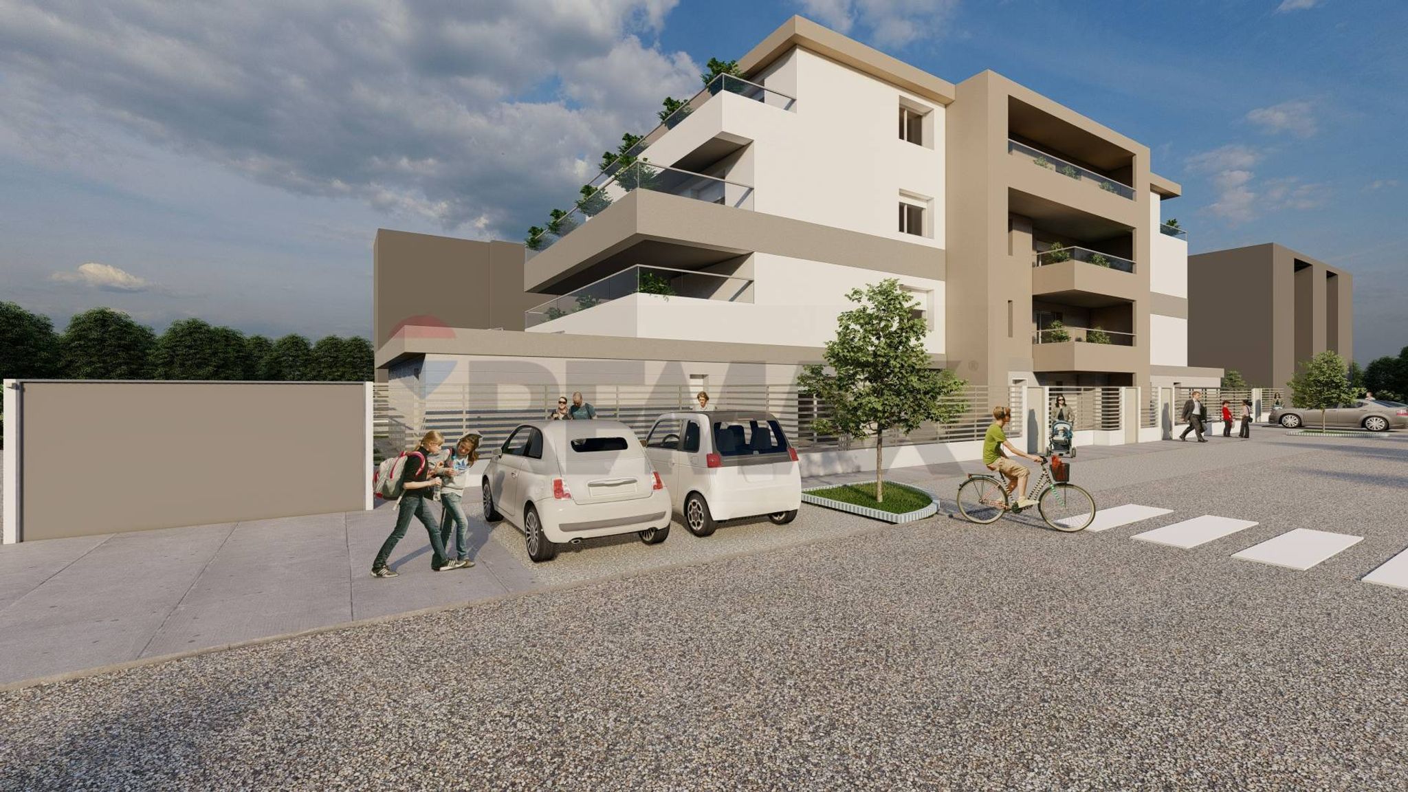 Edificio all'aperto