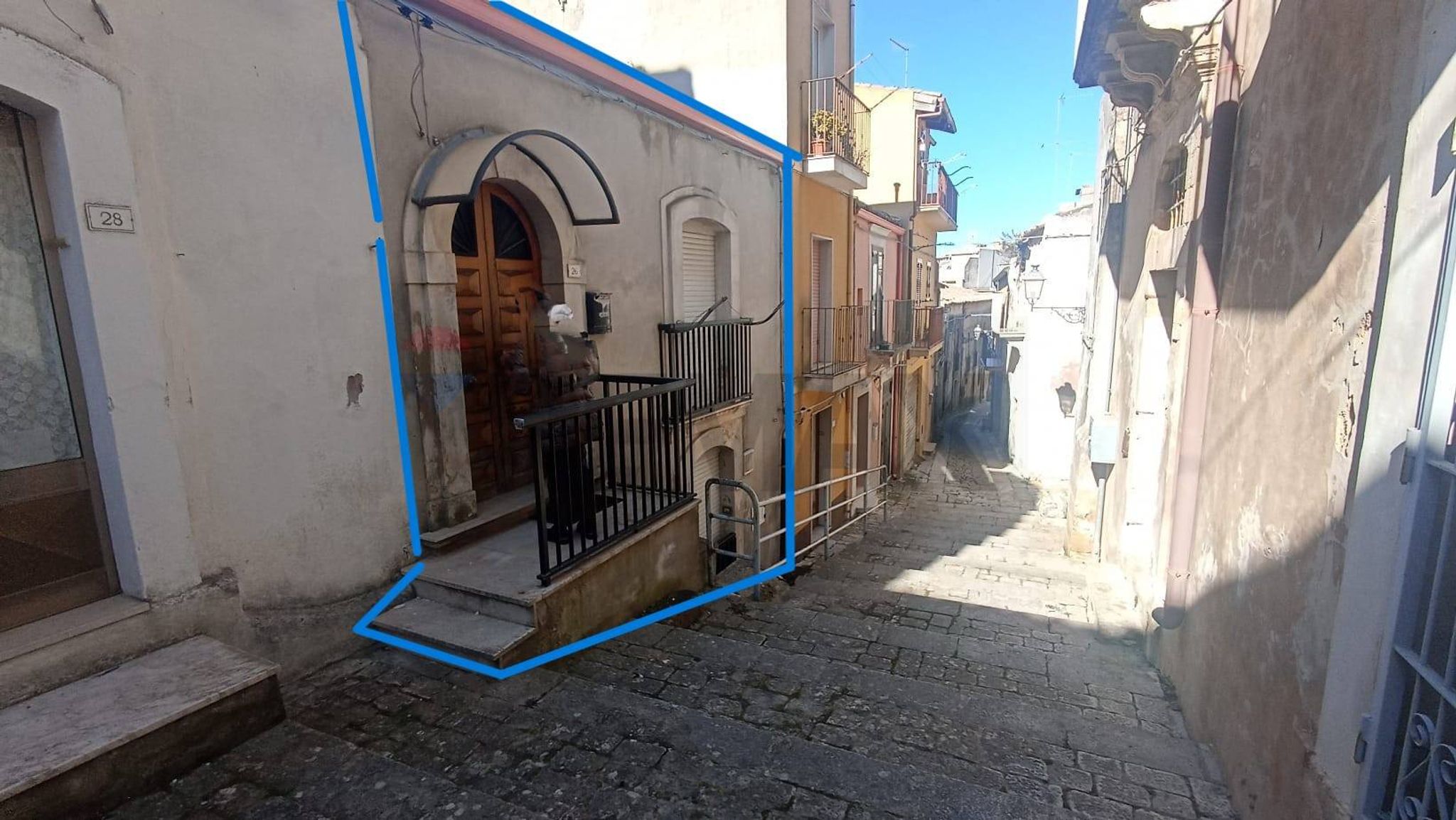 Edificio all'aperto