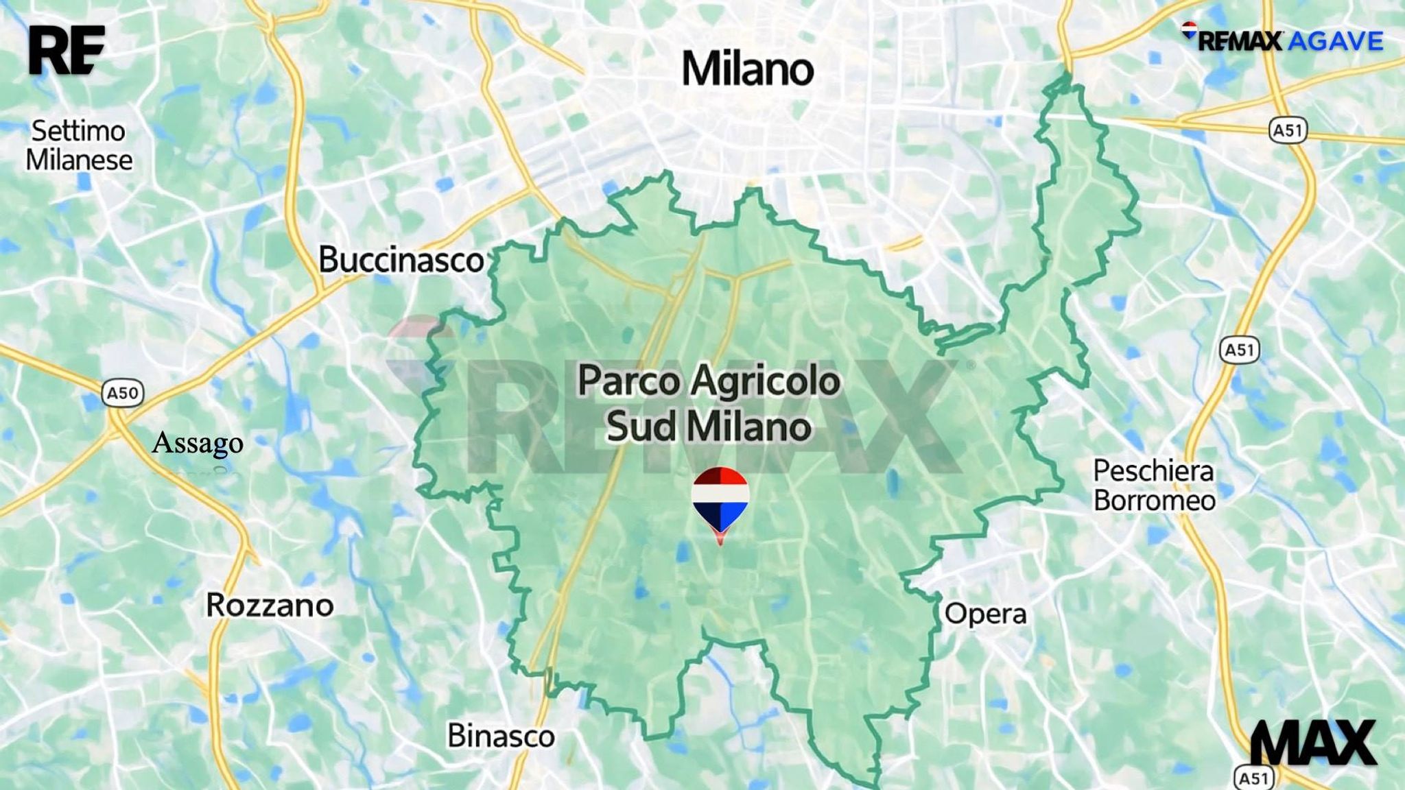 Posizione della mappa