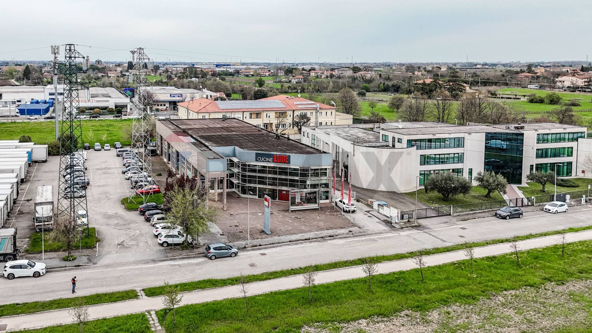 Edificio all'aperto