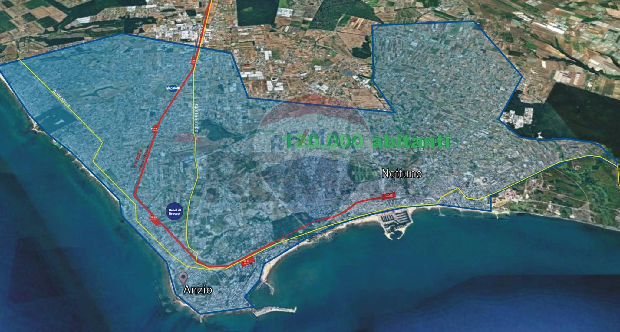 Posizione della mappa