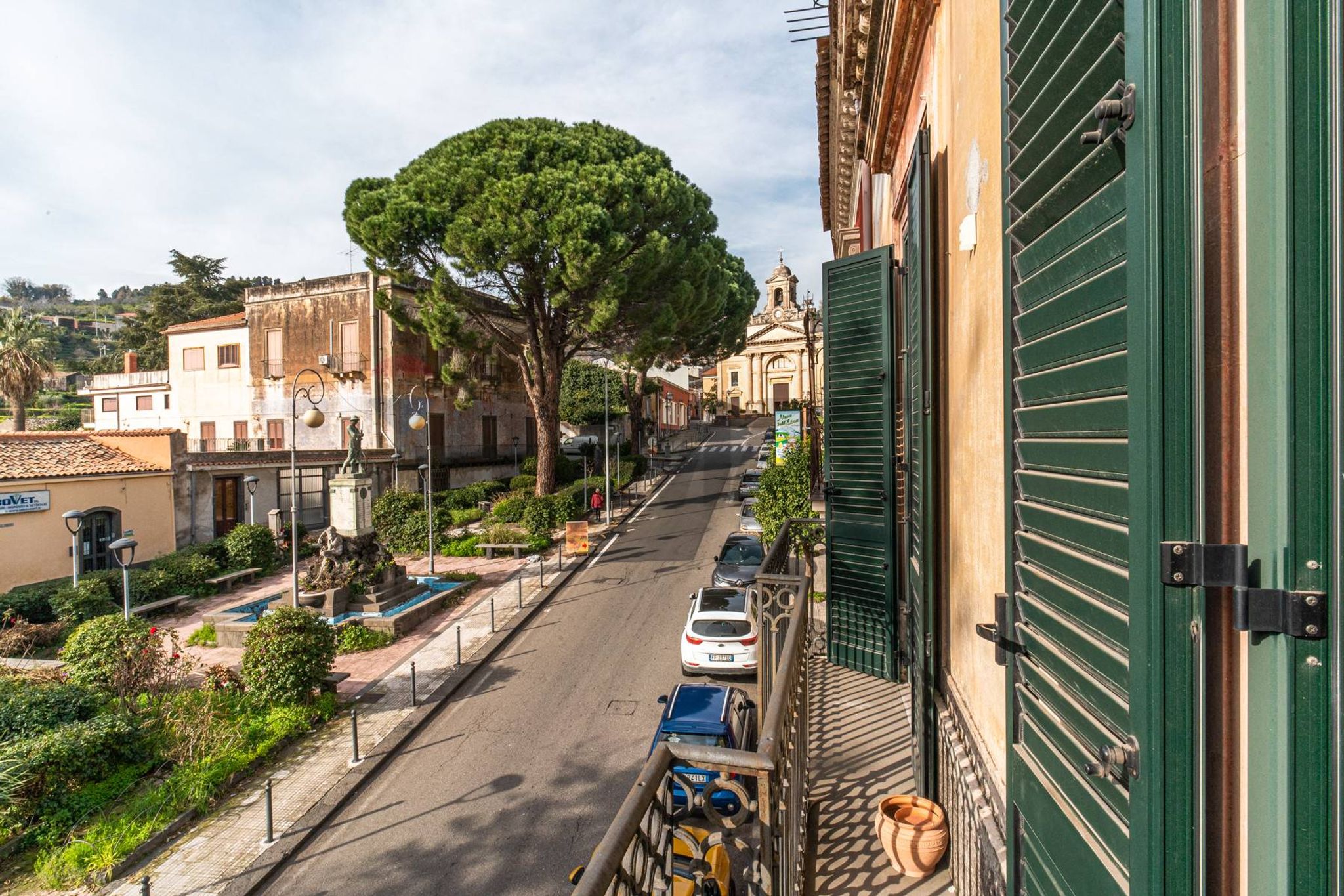 Edificio all'aperto