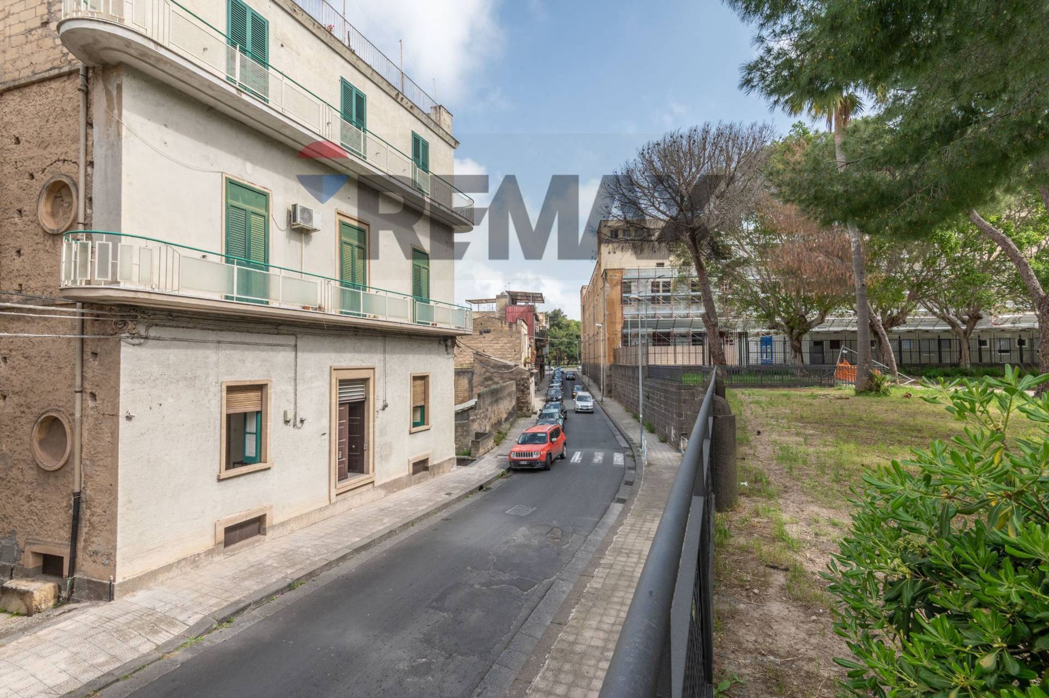 Edificio all'aperto