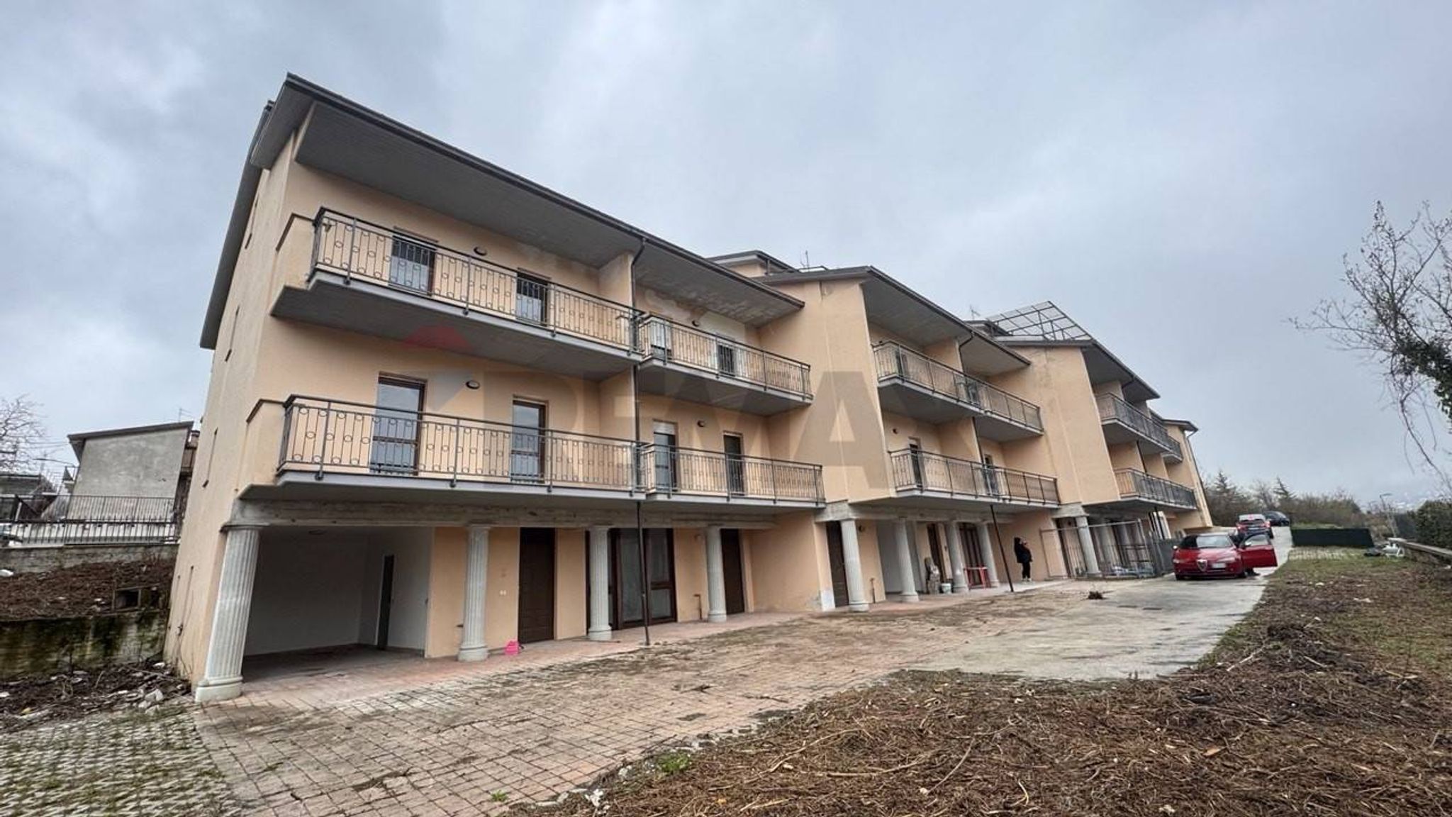 Edificio all'aperto