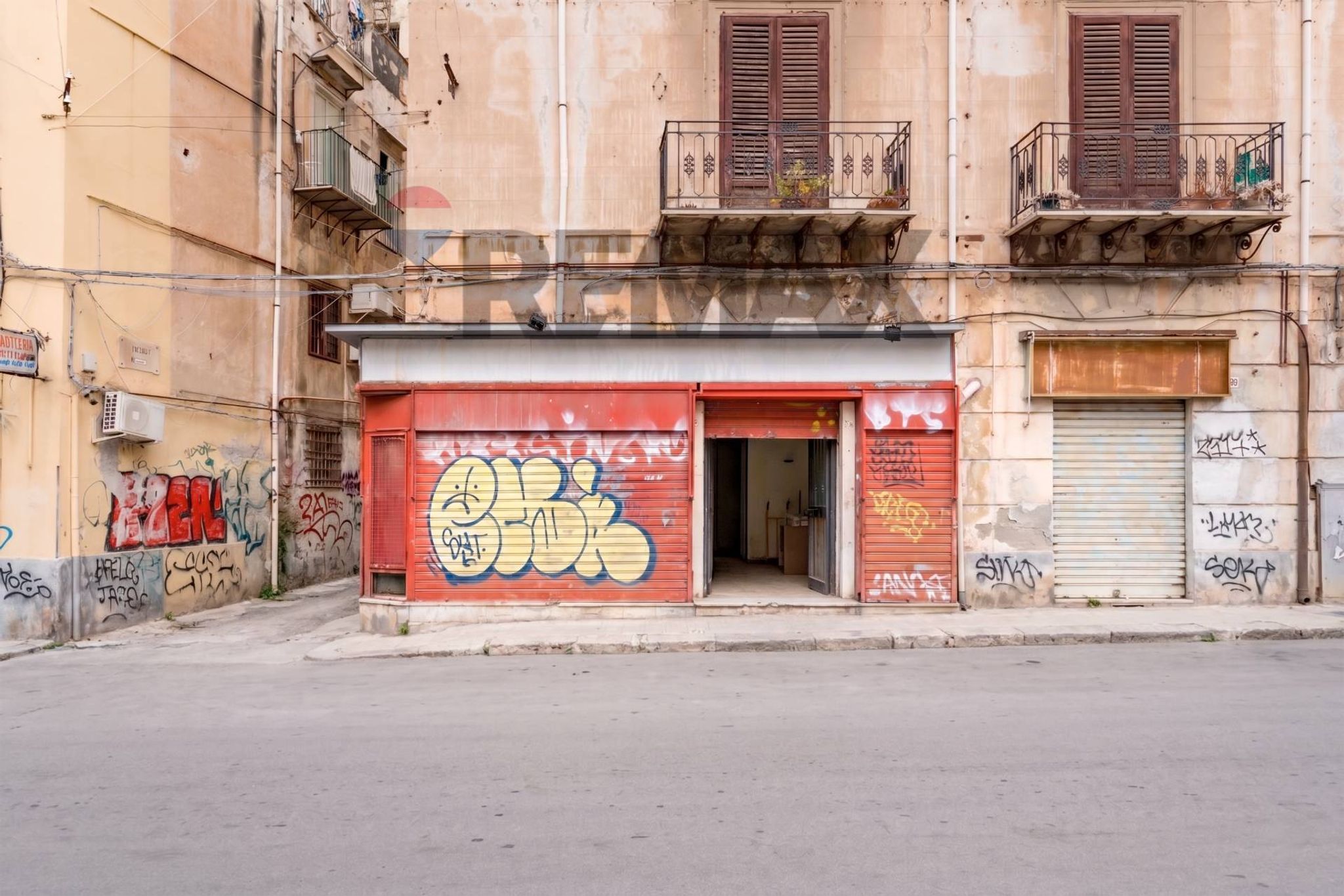 Edificio all'aperto