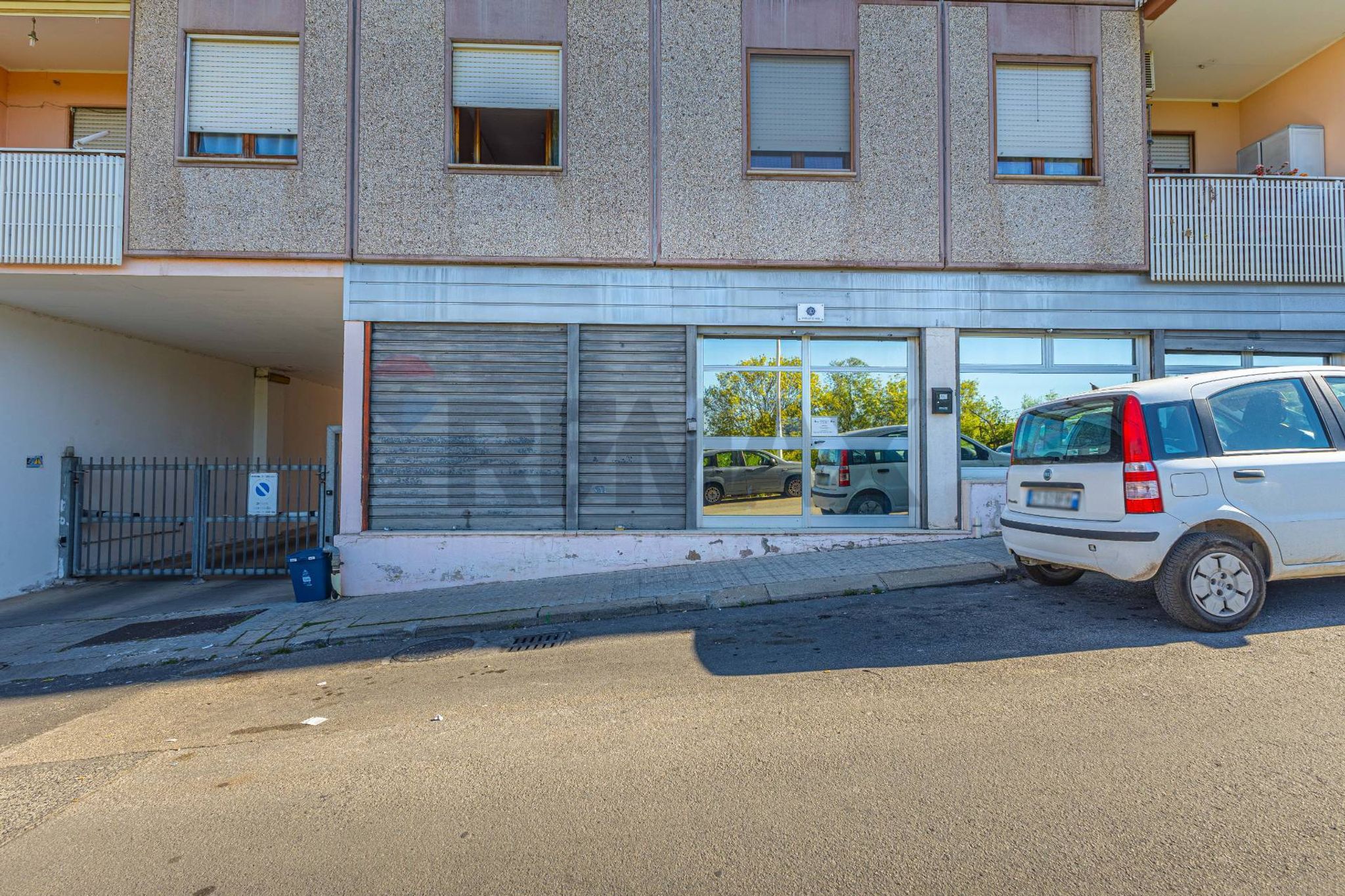Edificio all'aperto