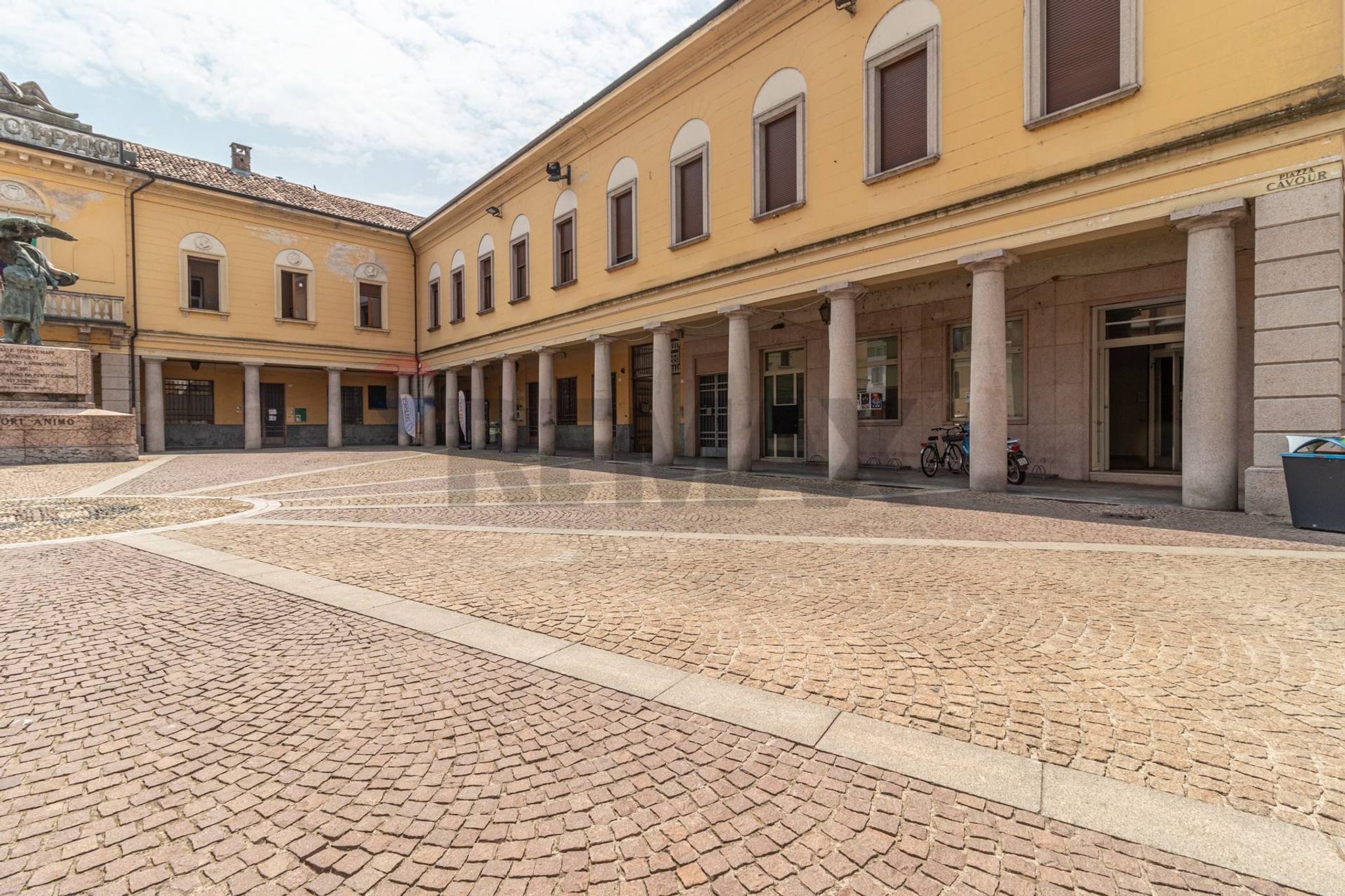 Edificio all'aperto