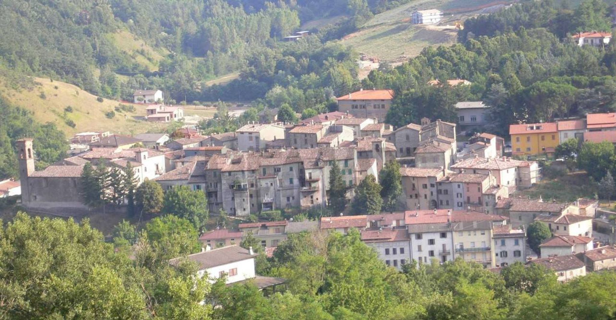 Vista delle montagne