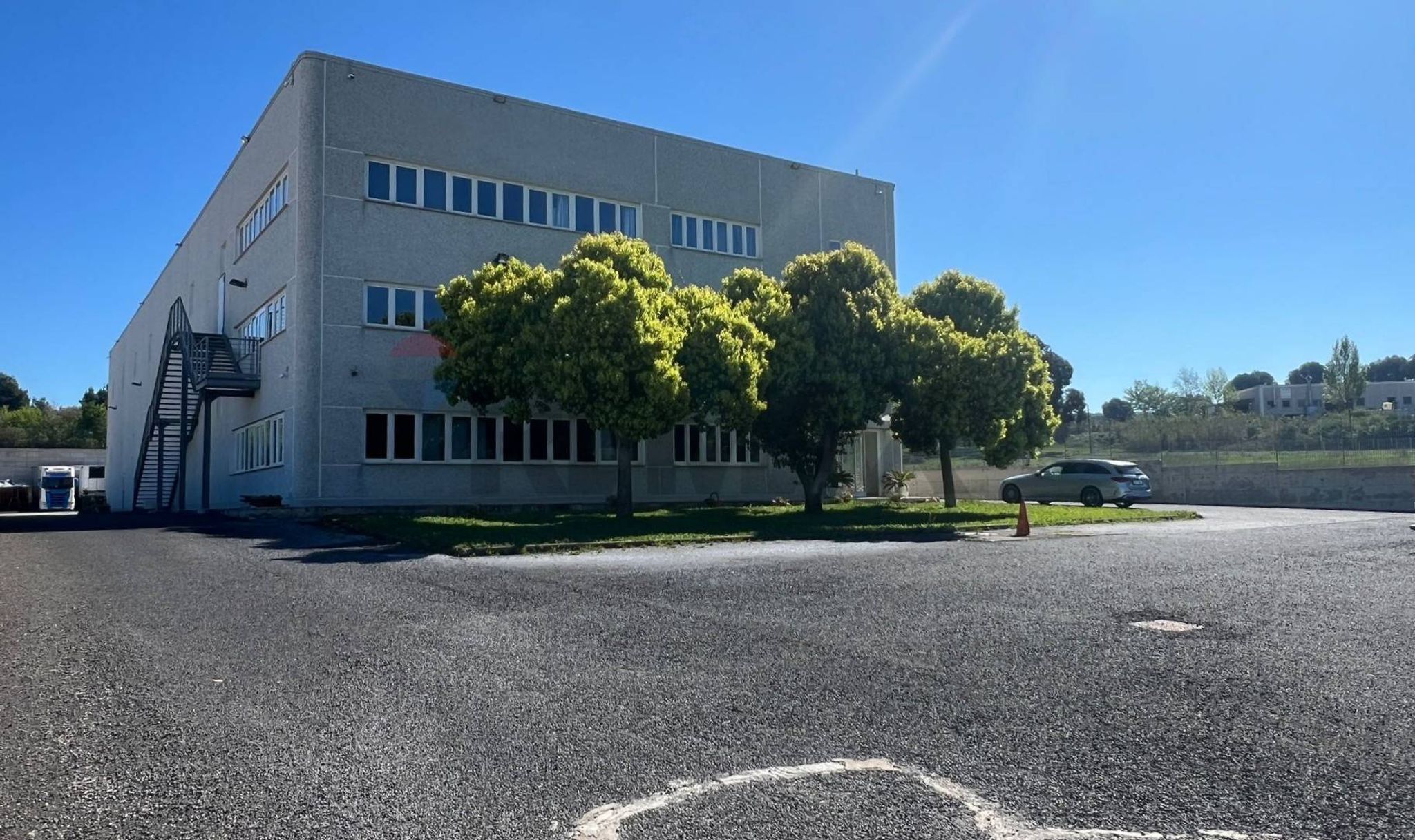 Edificio all'aperto