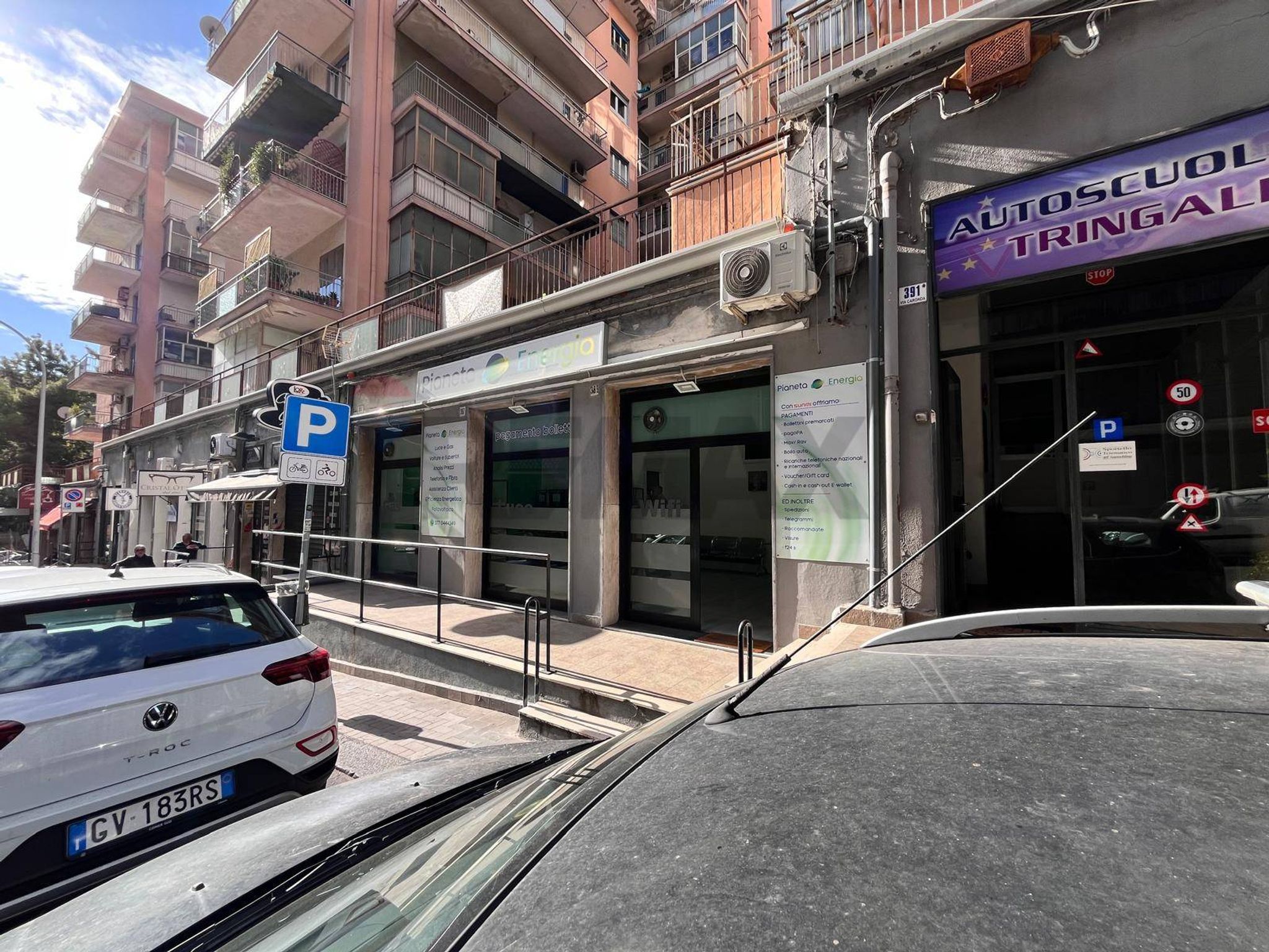 Edificio all'aperto