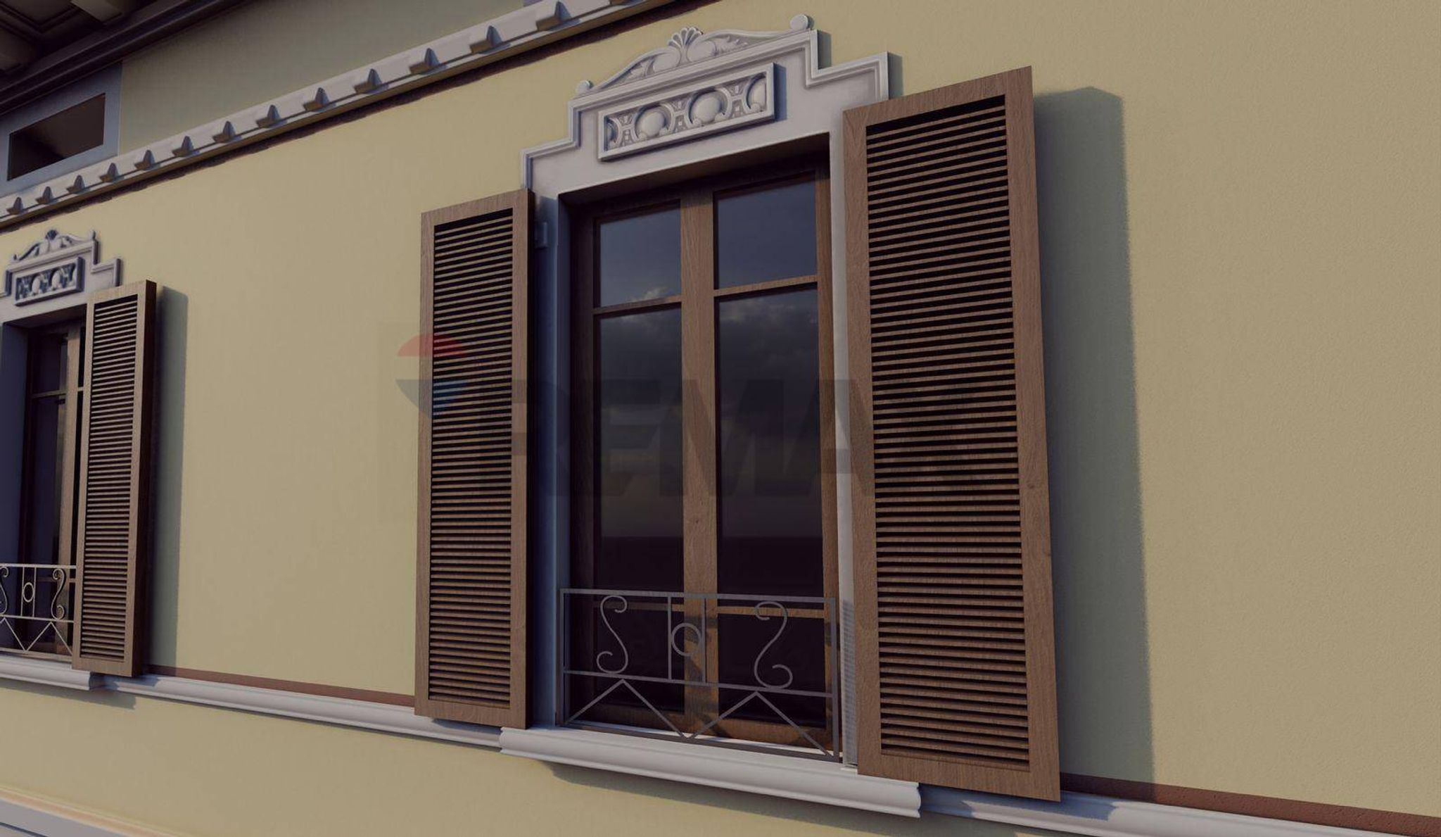 Edificio all'aperto