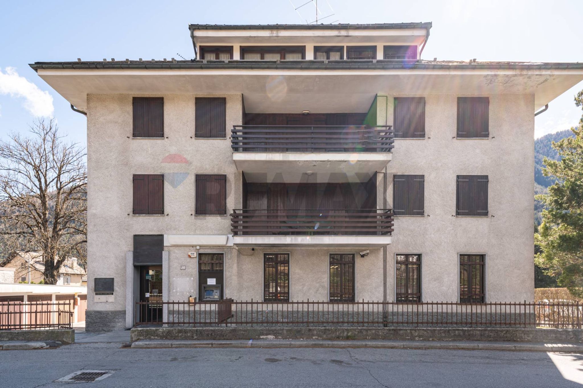 Edificio all'aperto