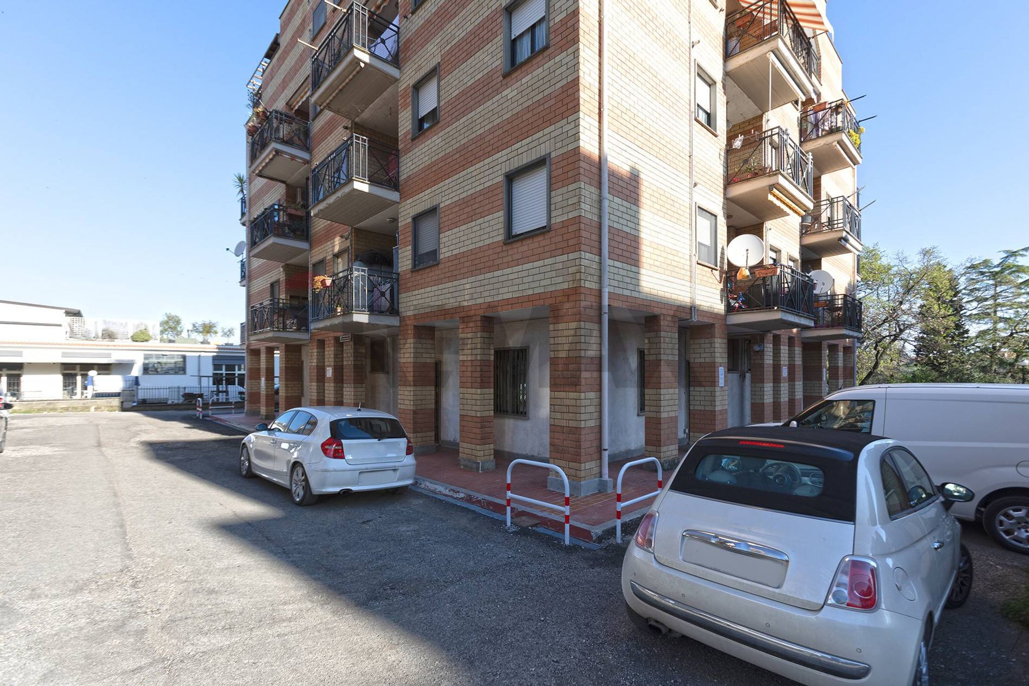 Edificio all'aperto