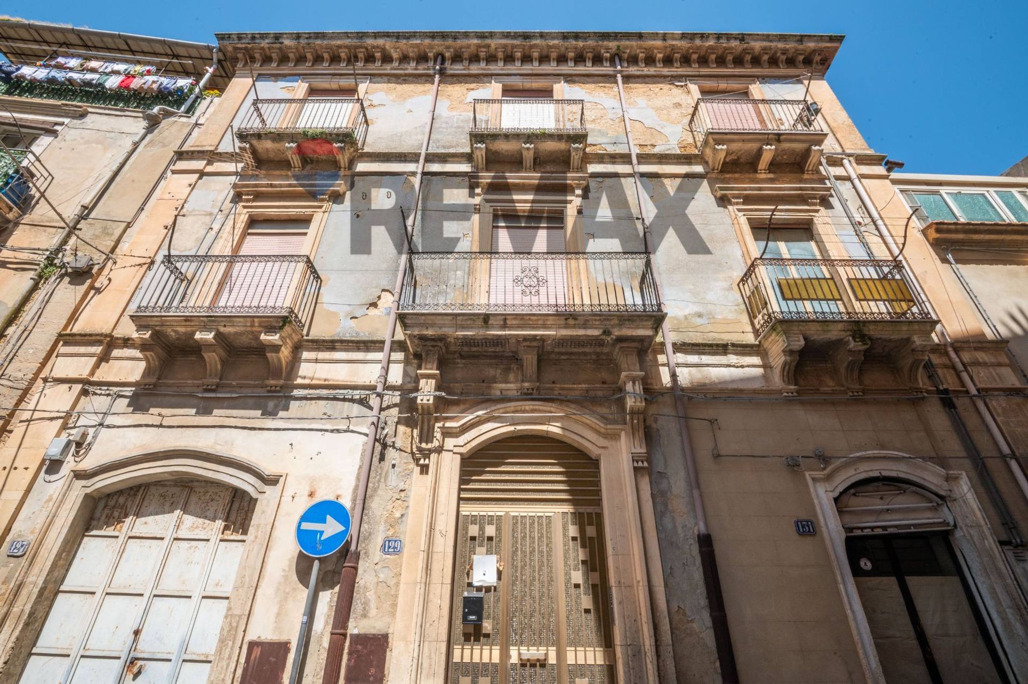 Edificio all'aperto