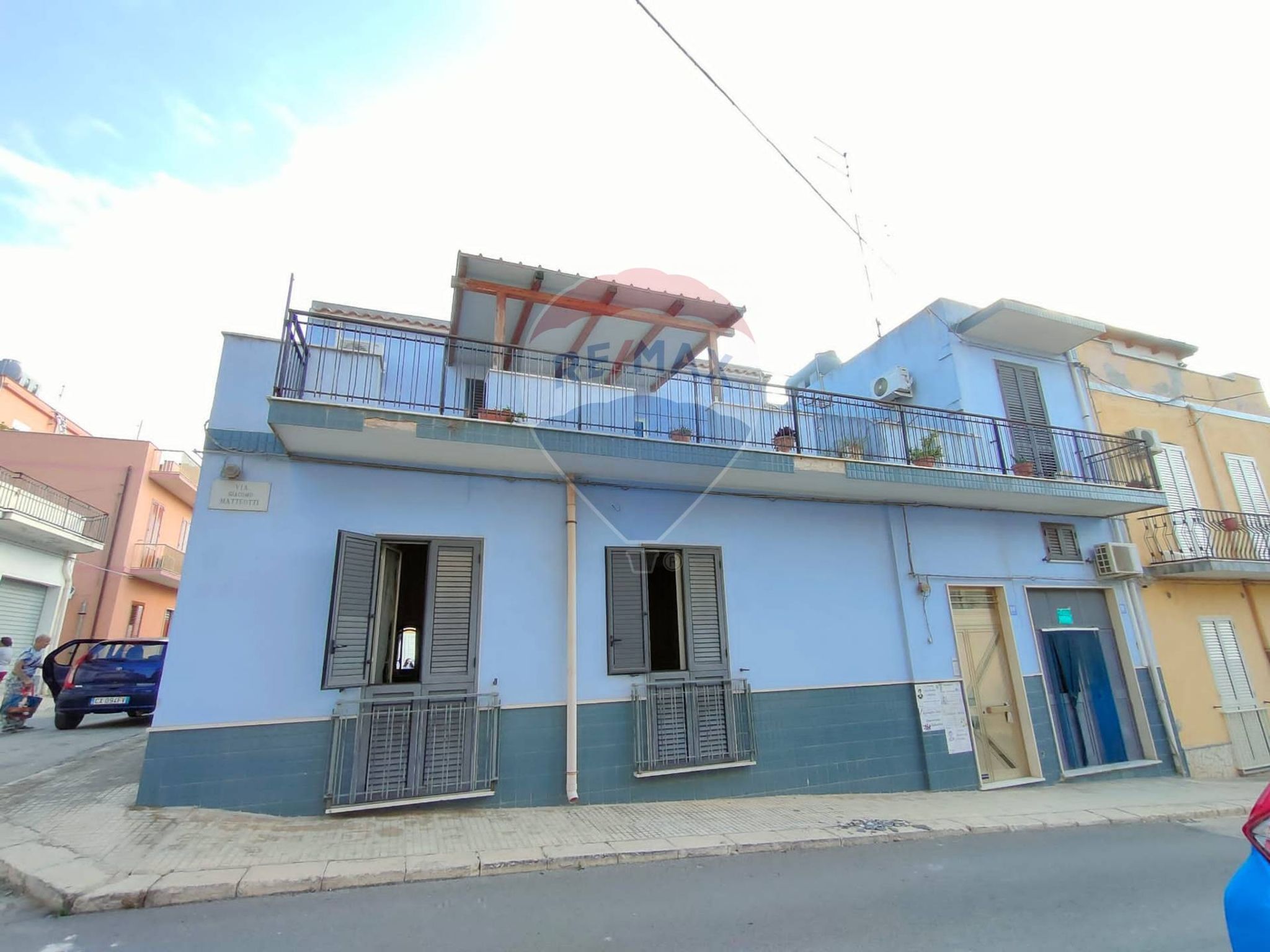 Edificio all'aperto