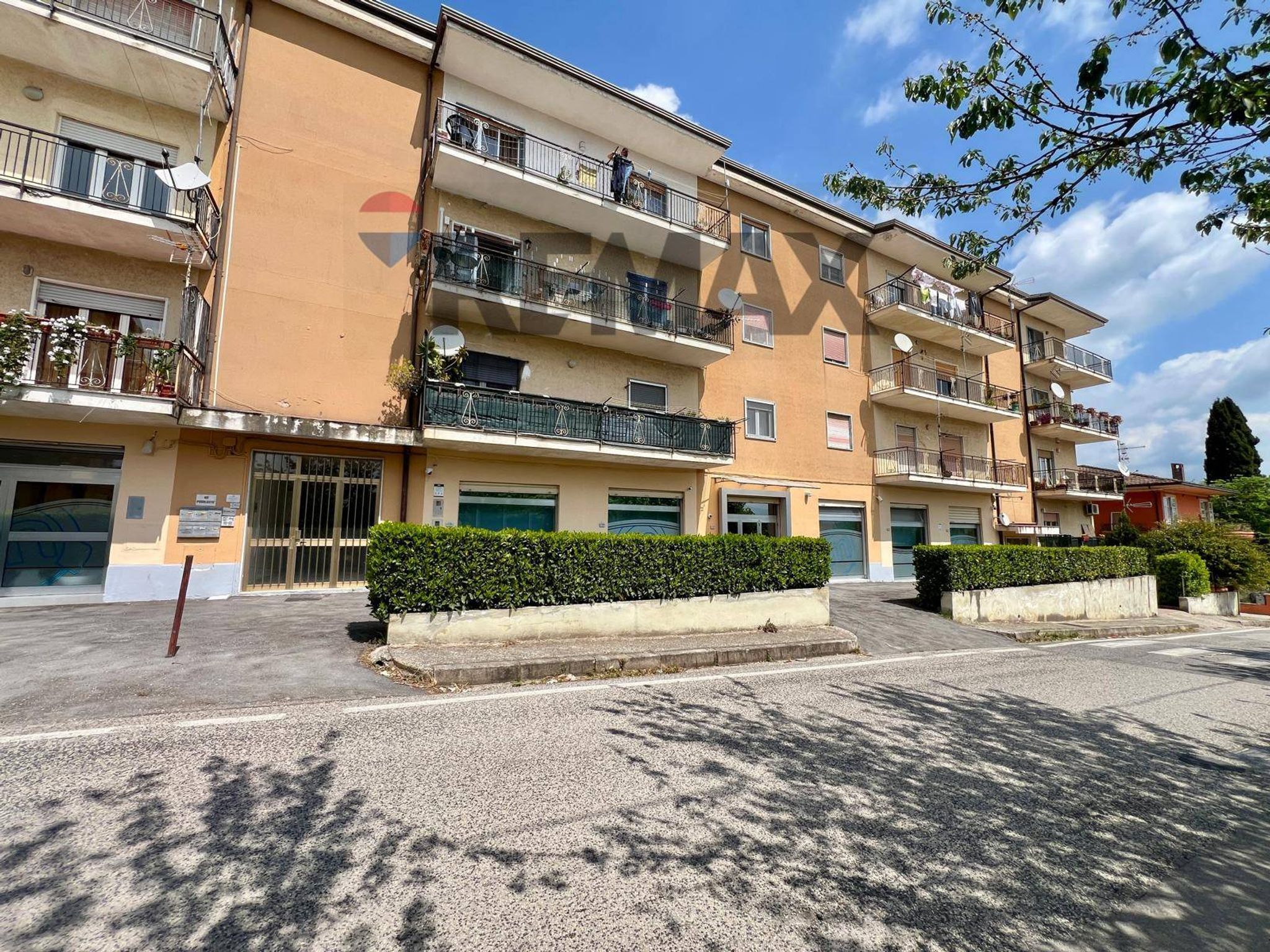 Edificio all'aperto