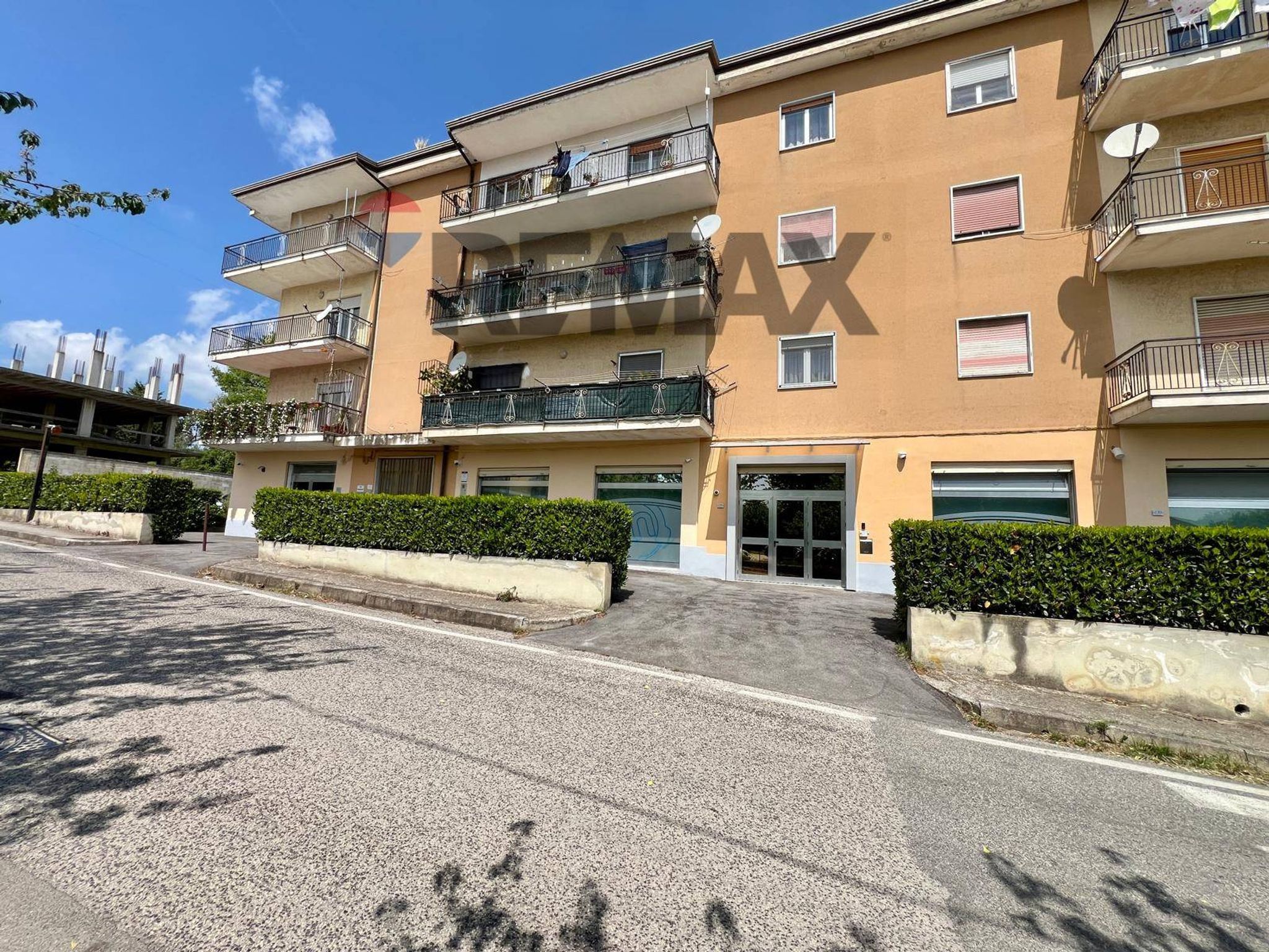 Edificio all'aperto