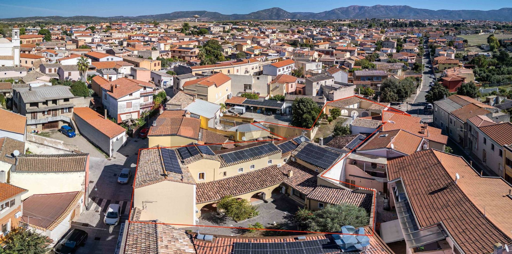Edificio all'aperto