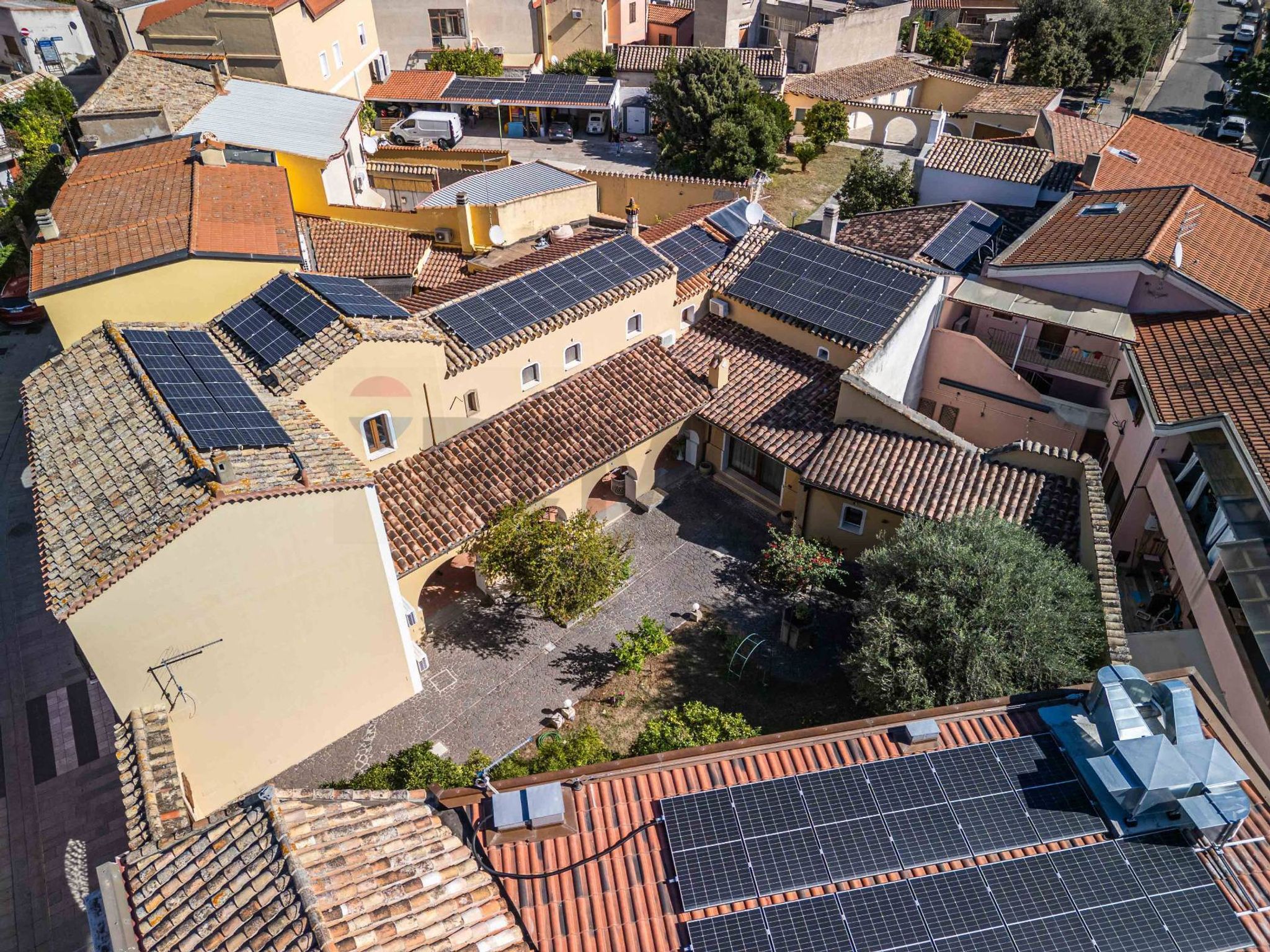 Edificio all'aperto