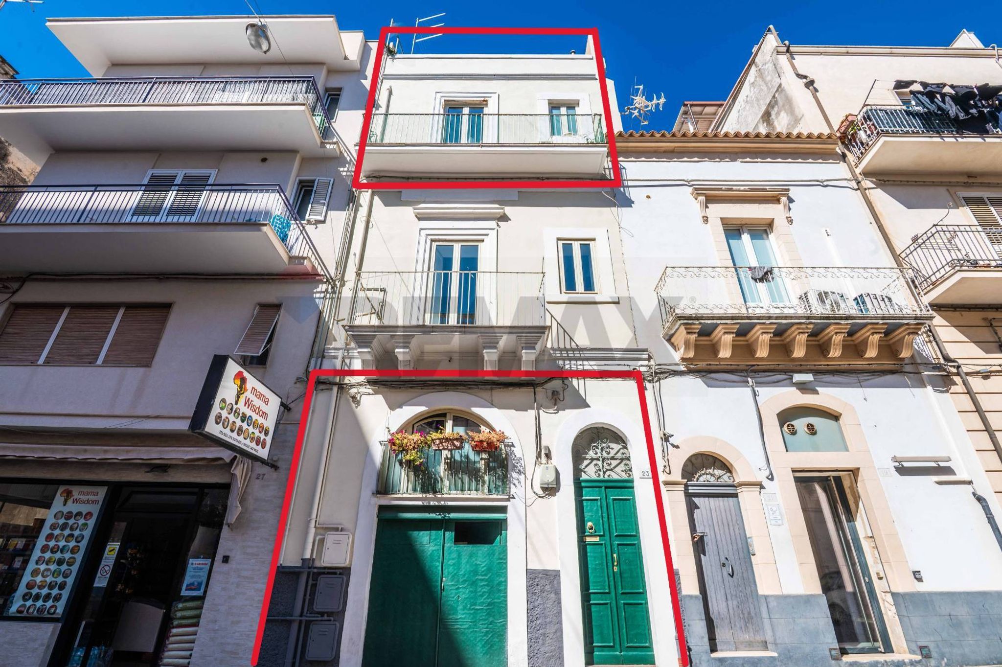 Edificio all'aperto