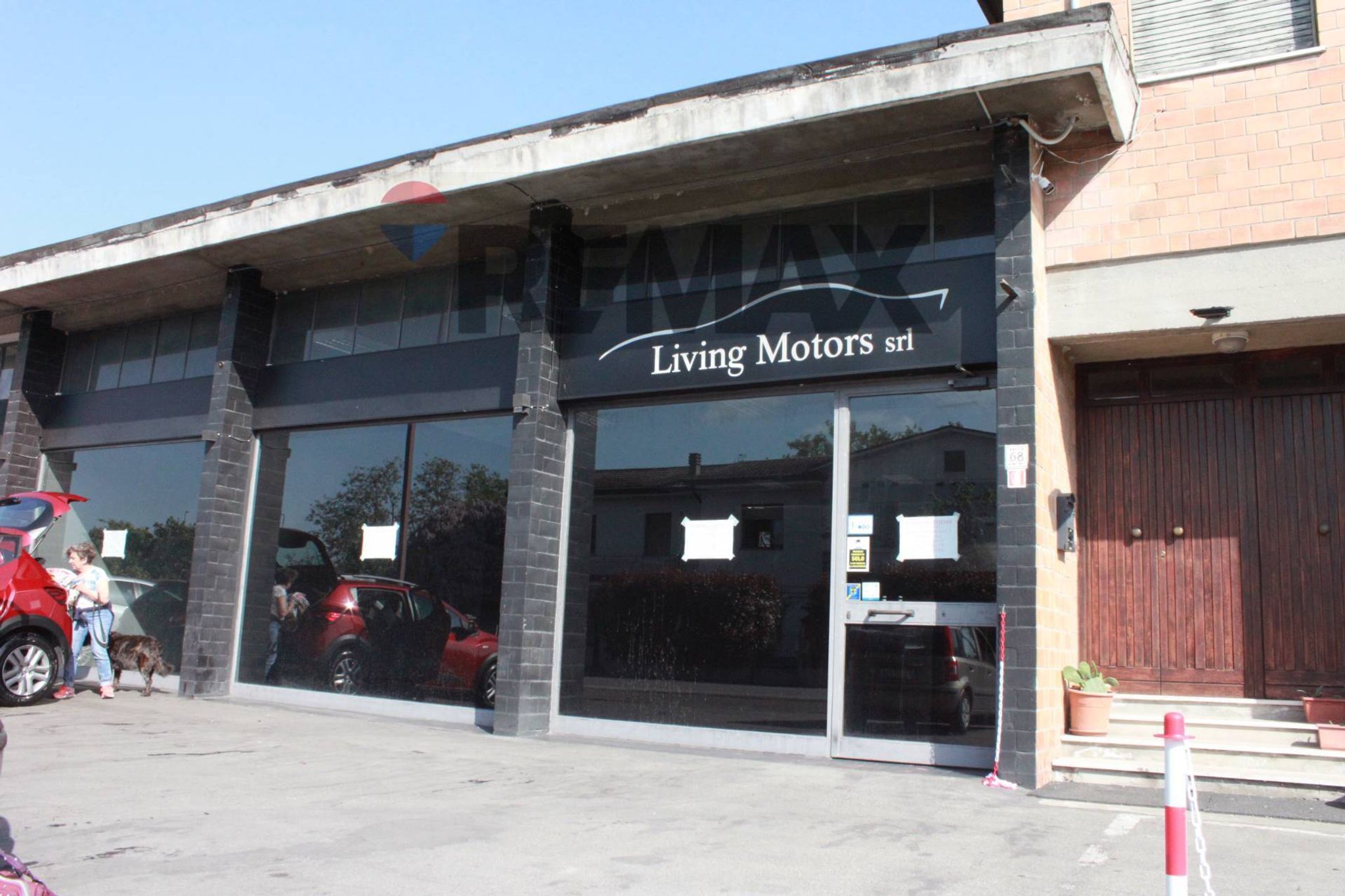 Edificio all'aperto