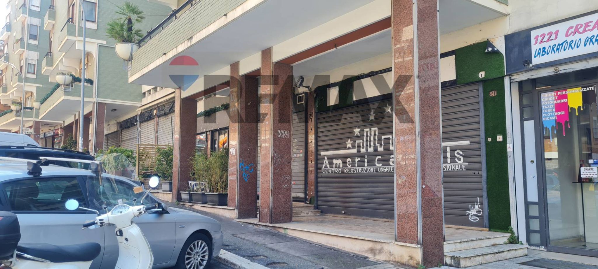 Edificio all'aperto