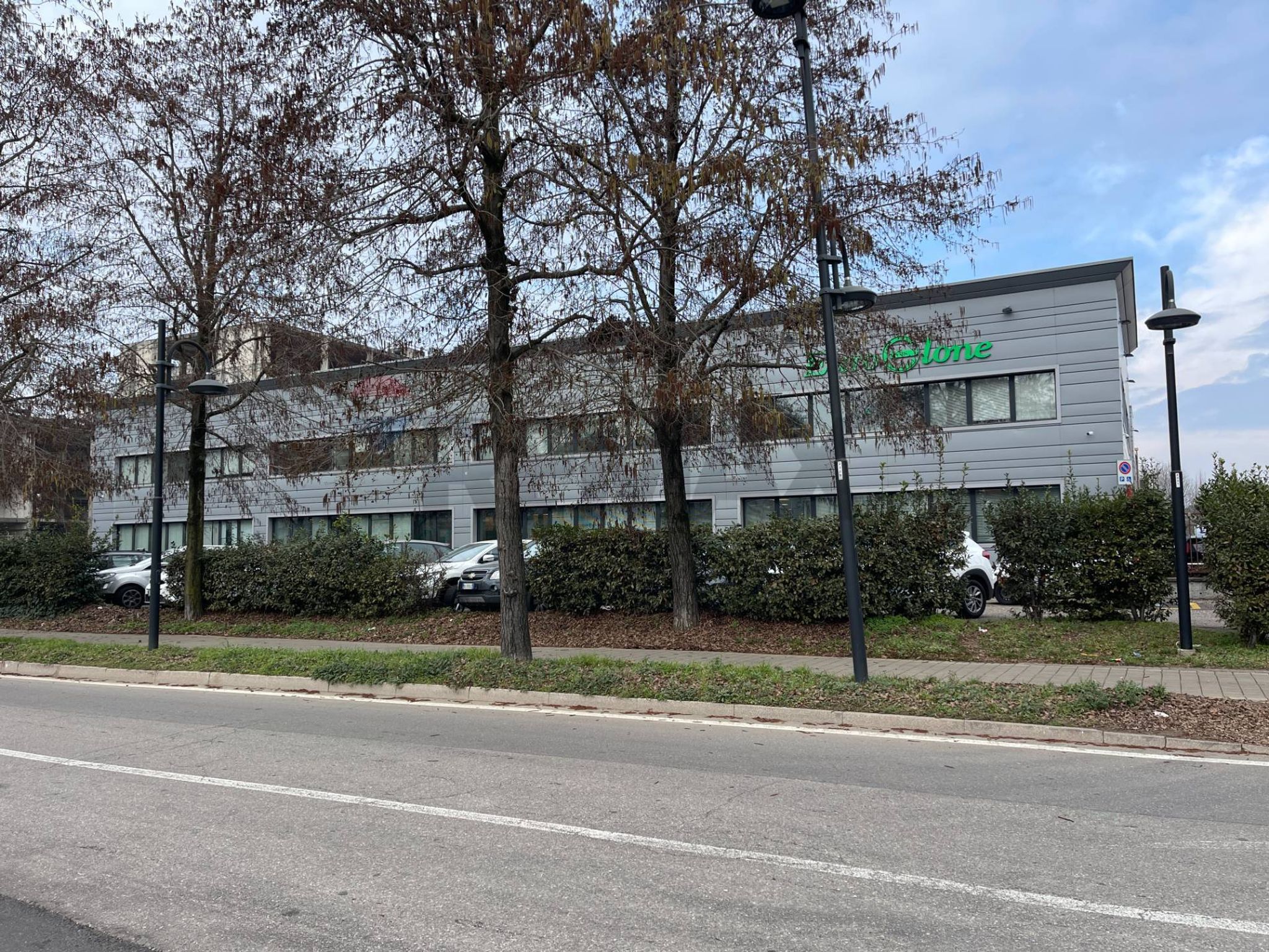 Edificio all'aperto
