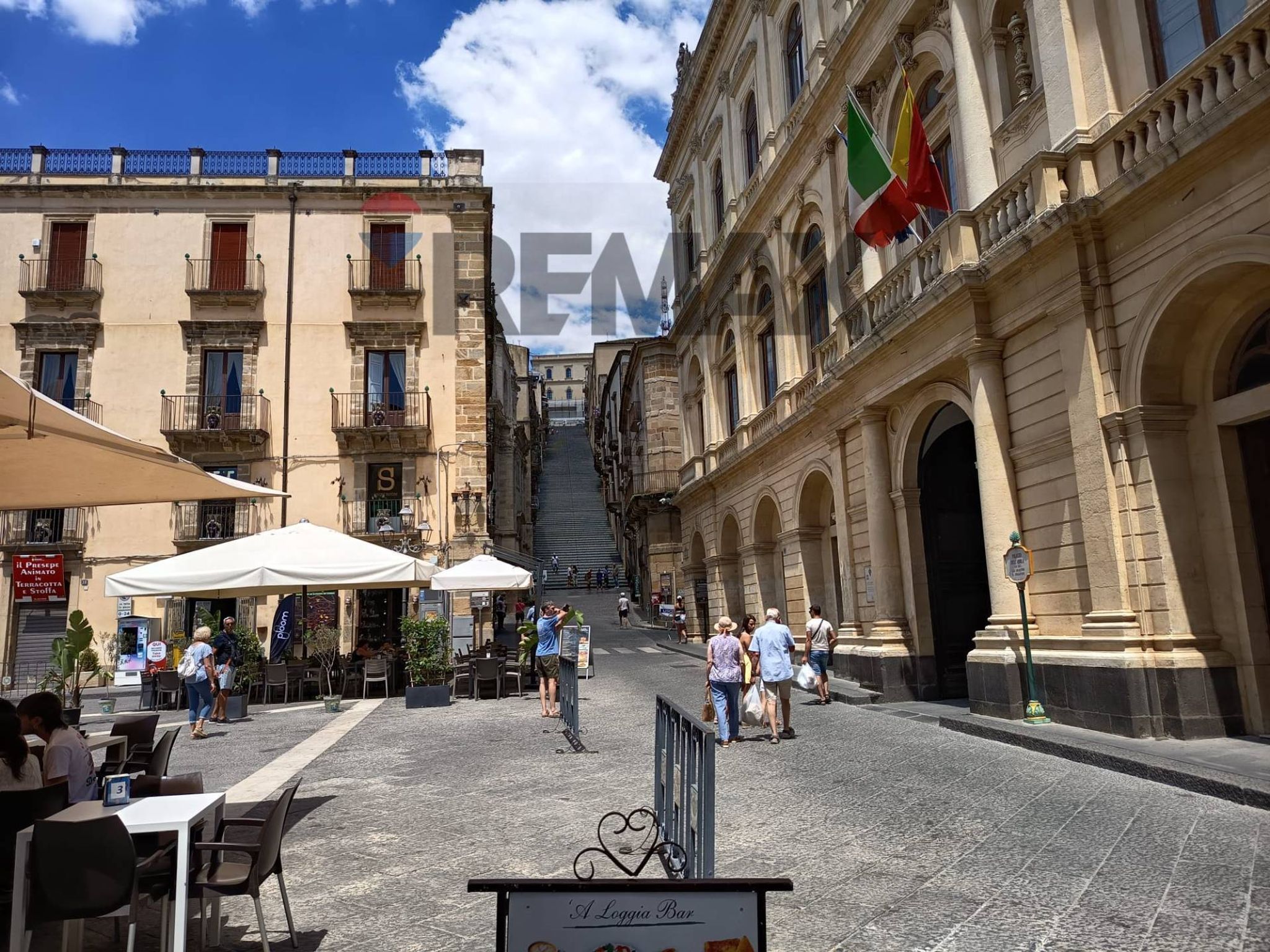Edificio all'aperto