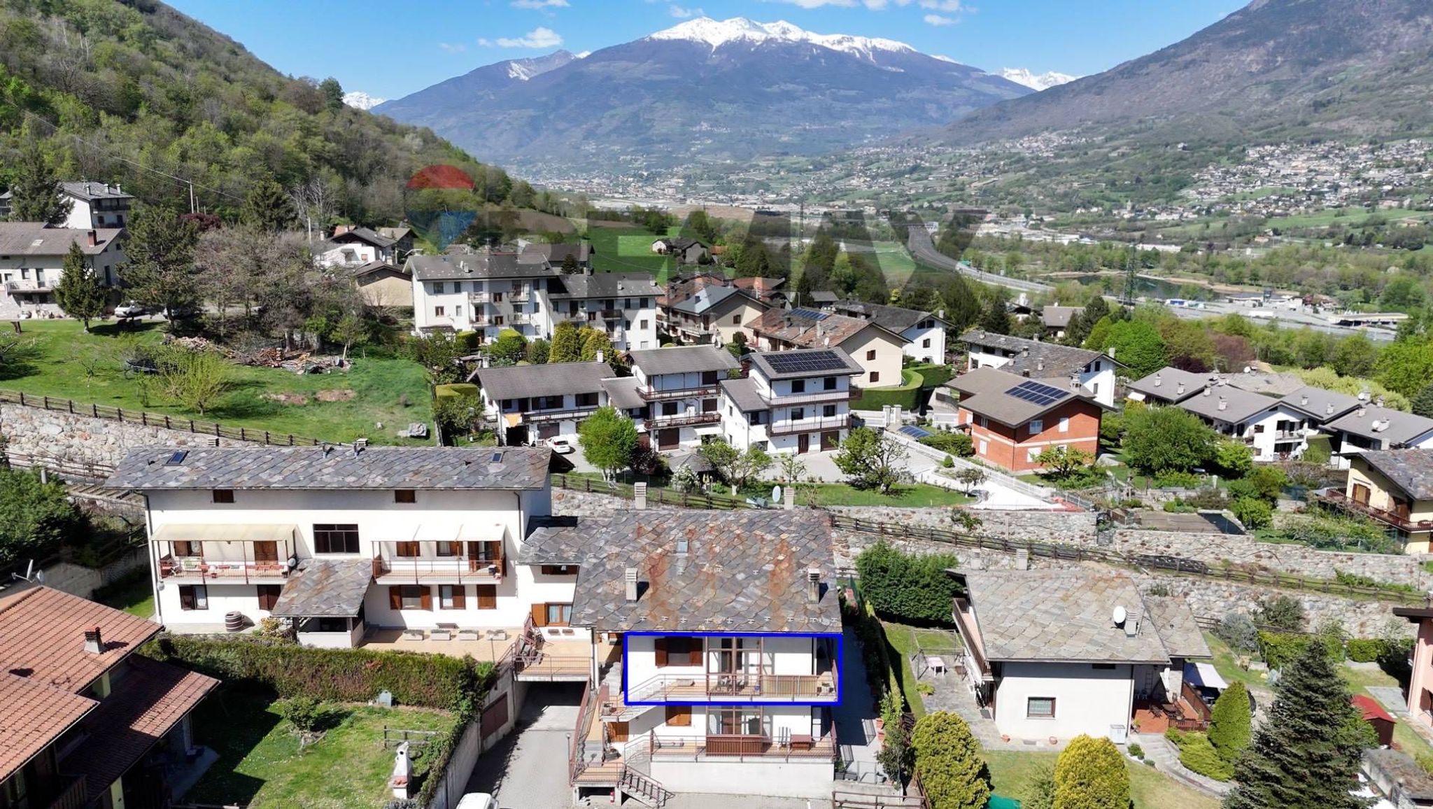 Vista delle montagne