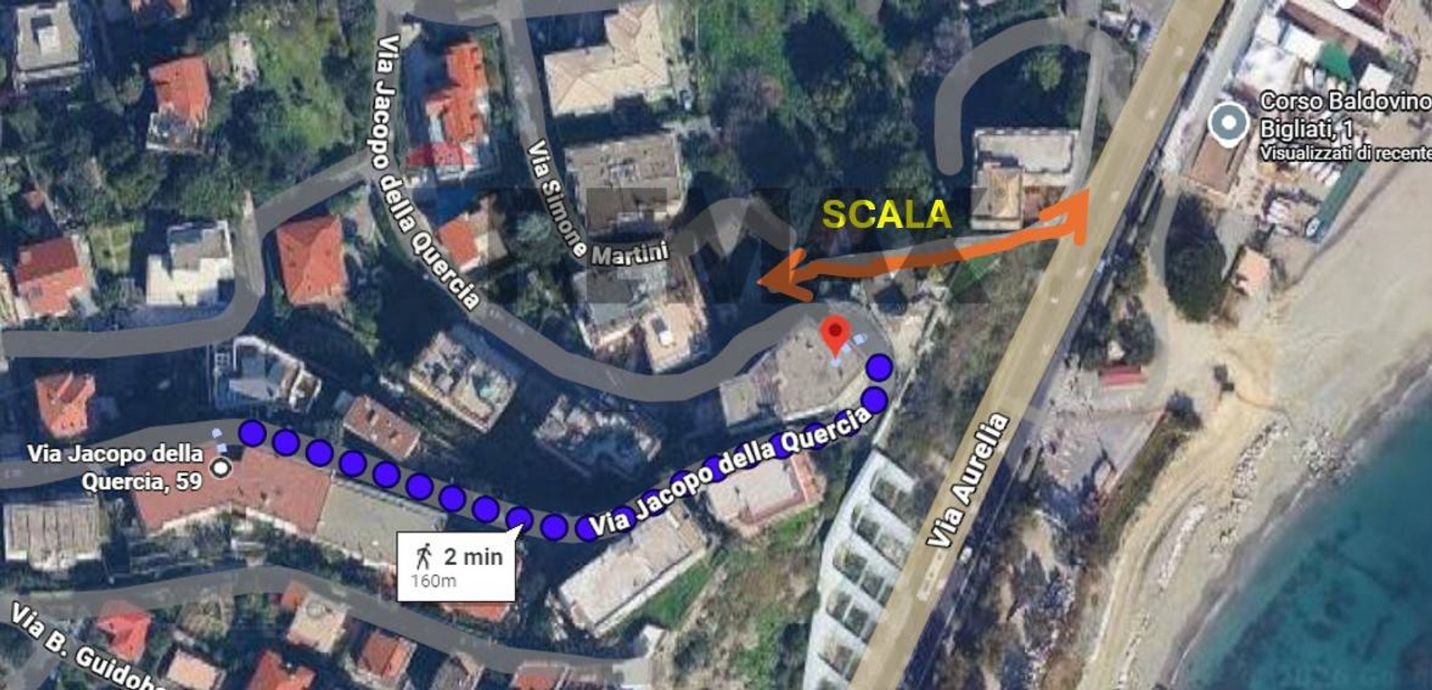 Posizione della mappa