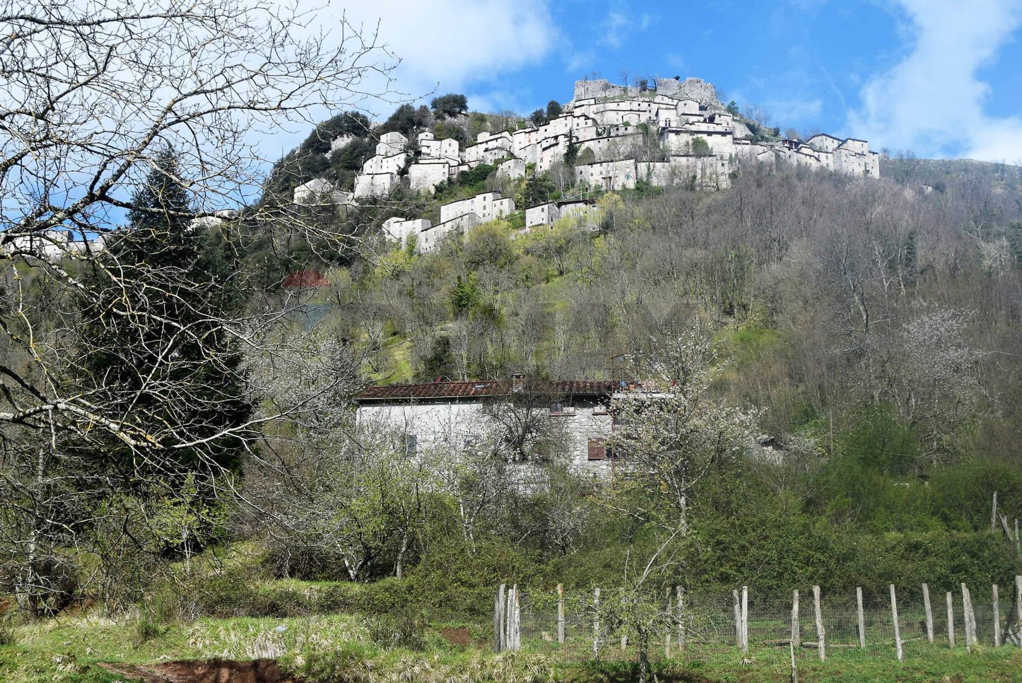 Vista delle montagne