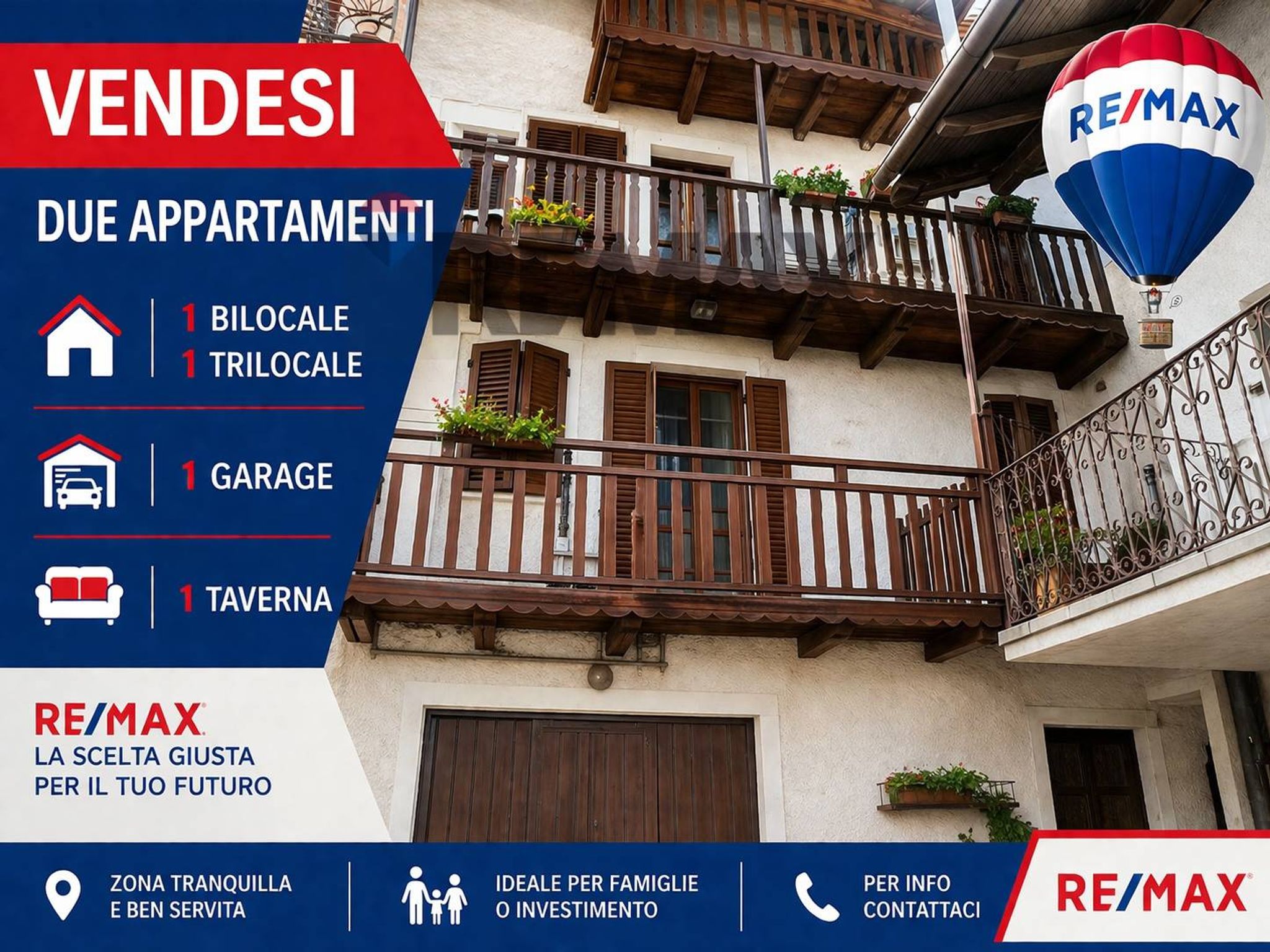 Immobile a Meina