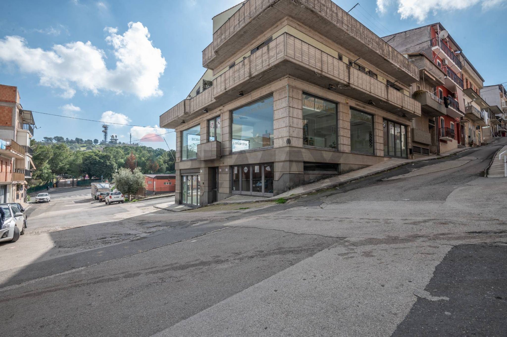 Edificio all'aperto