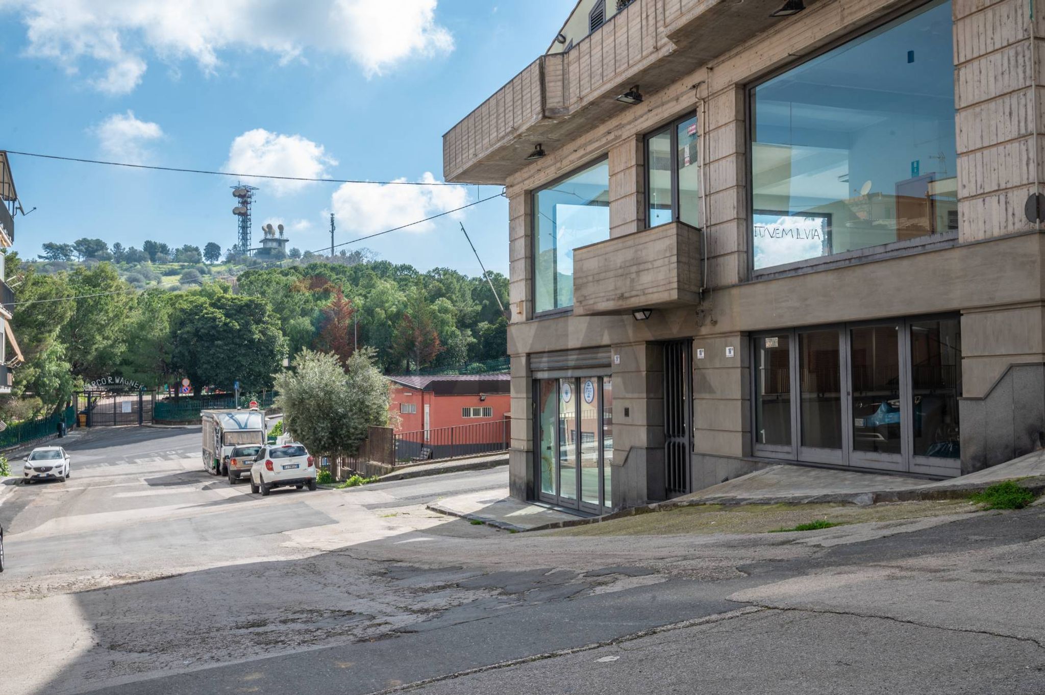 Edificio all'aperto