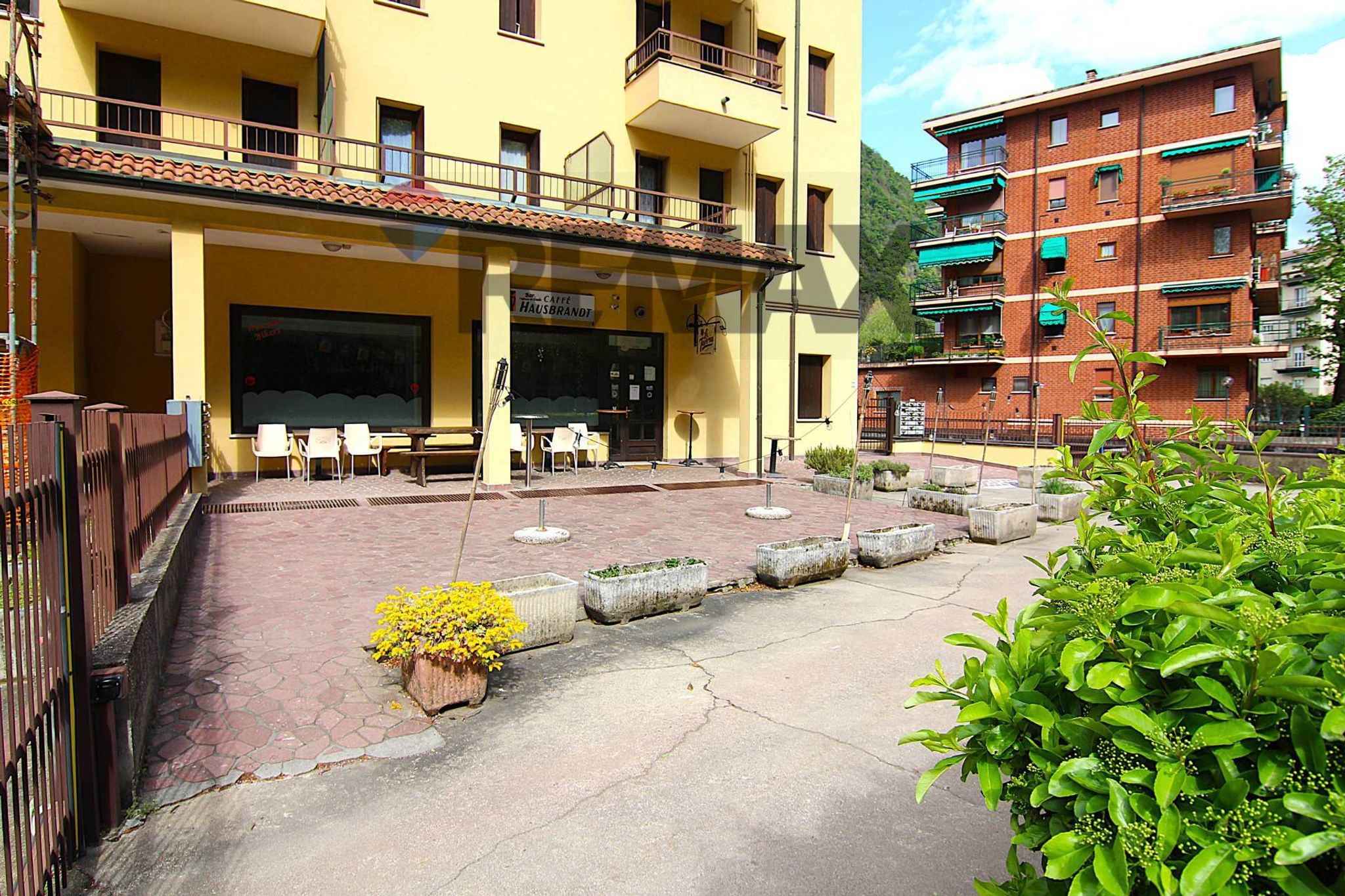 Edificio all'aperto