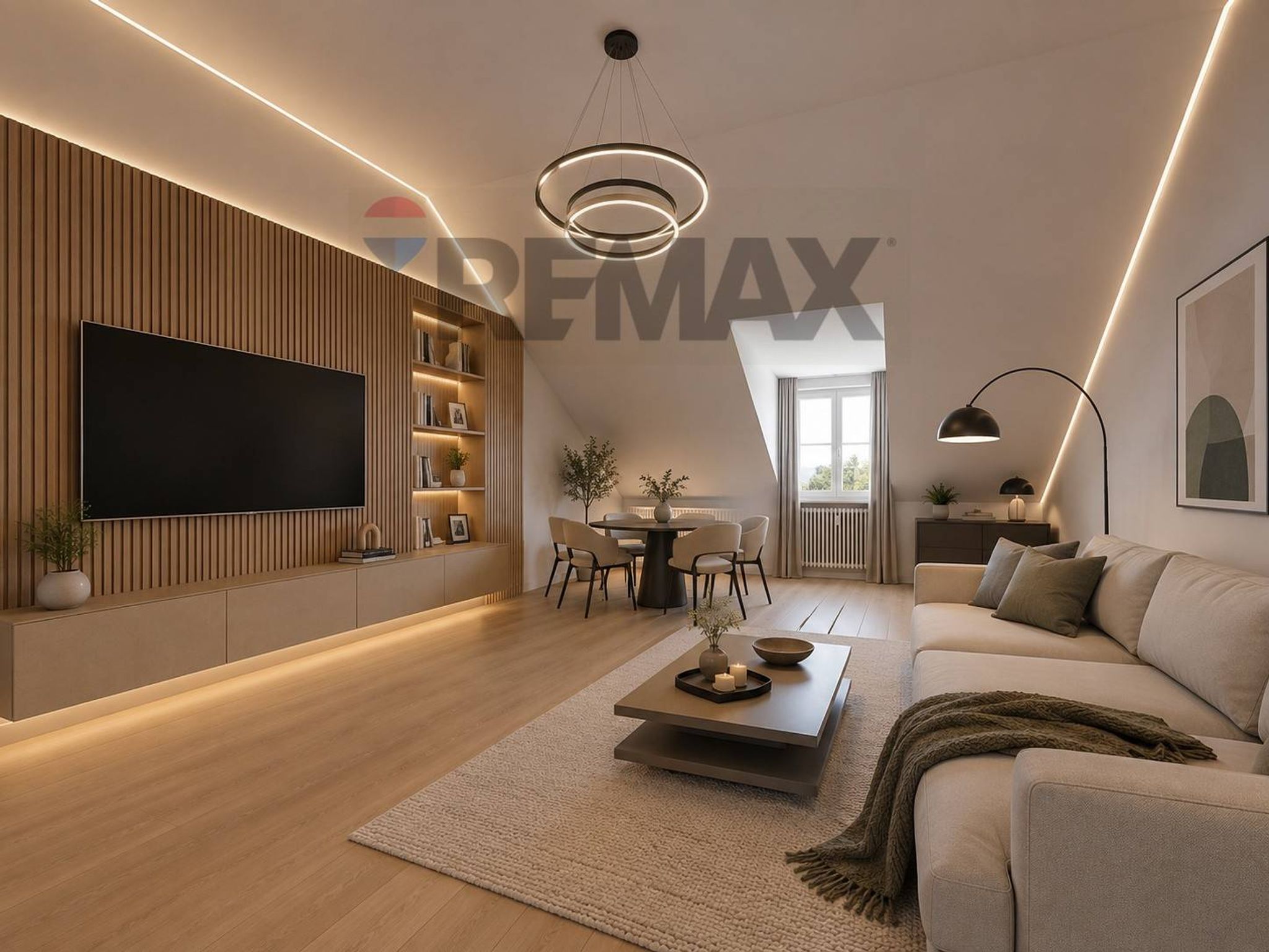 RENDER AI Sala da pranzo