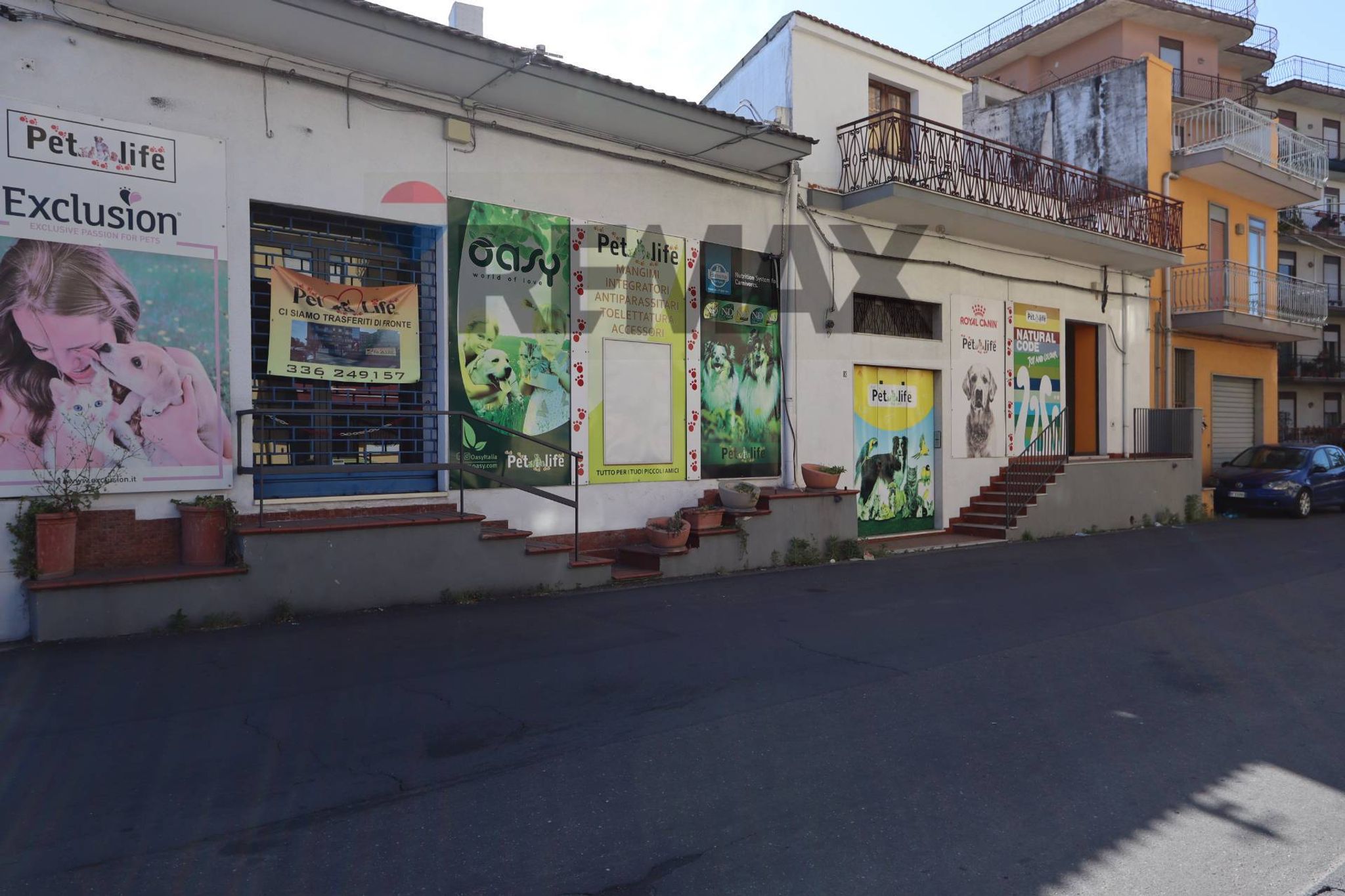Edificio all'aperto