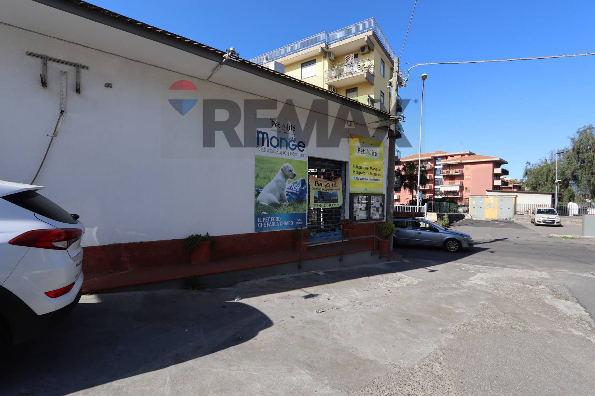 Edificio all'aperto